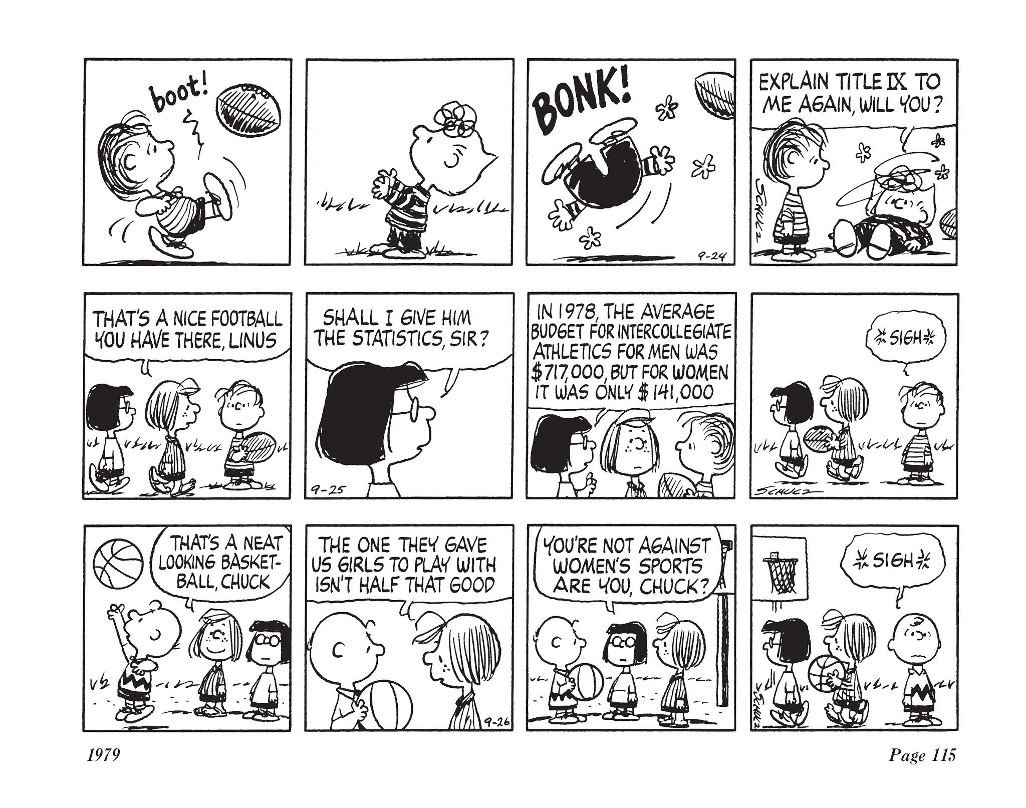 Read online The Complete Peanuts comic -  Issue # TPB 15 - 129