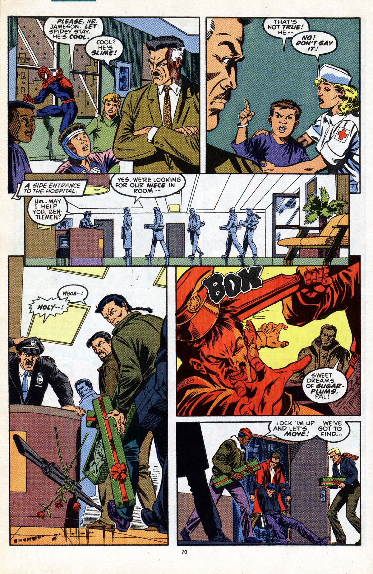 Read online Marvel Holiday Special (1991) comic -  Issue #1991 - 75