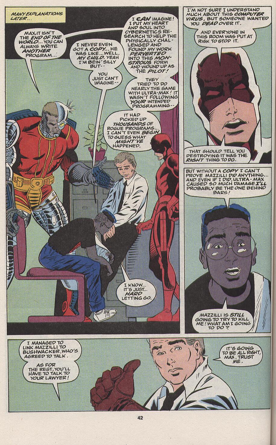Read online Daredevil (1964) comic -  Issue # _Annual 8 - 36
