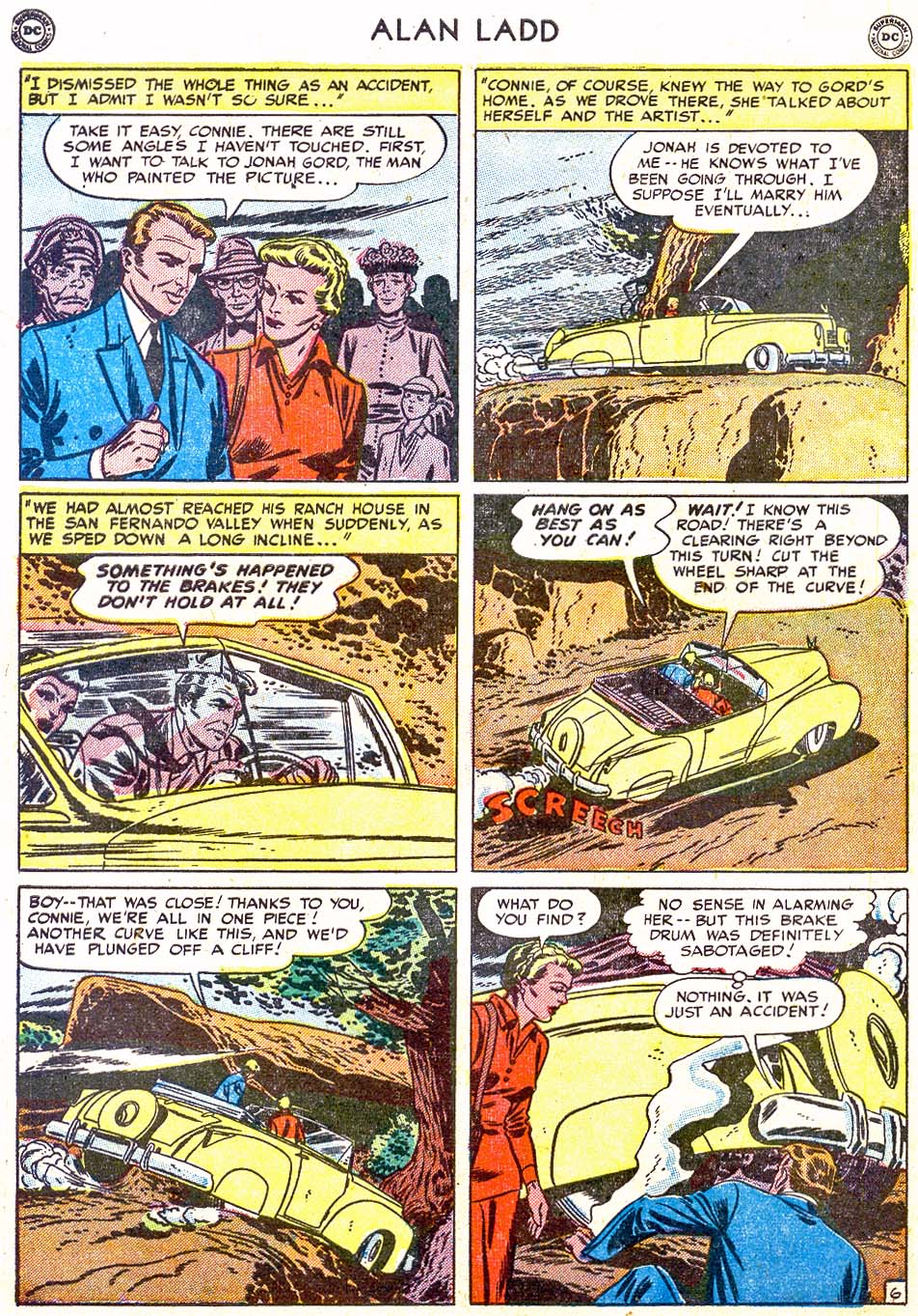 Read online Adventures of Alan Ladd comic -  Issue #6 - 8