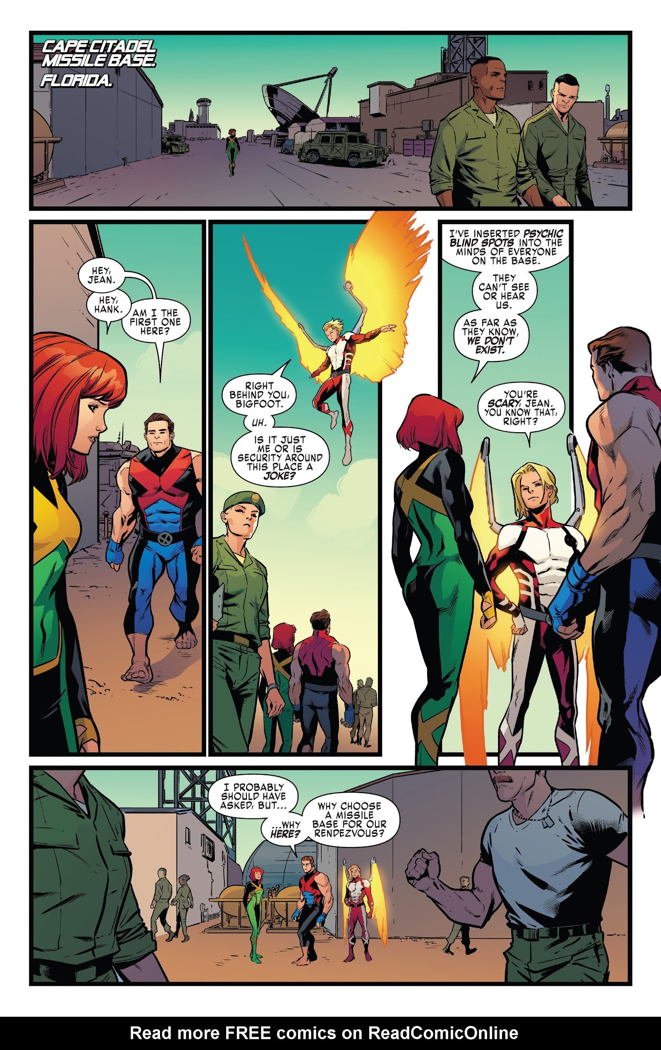 Read online X-Men: Blue comic -  Issue #36 - 3