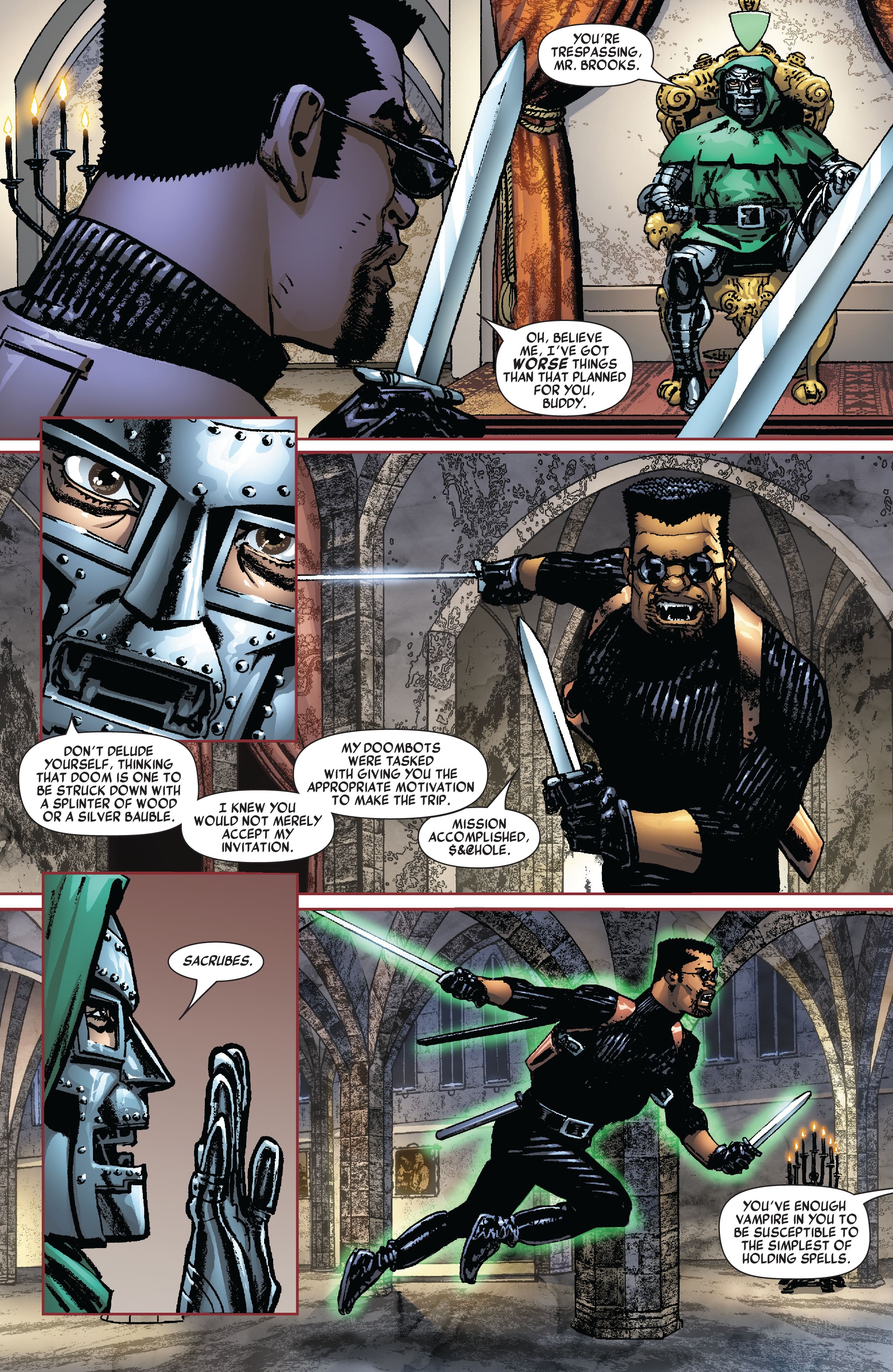 Read online Blade by Marc Guggenheim: The Complete Collection comic -  Issue # TPB (Part 1) - 37