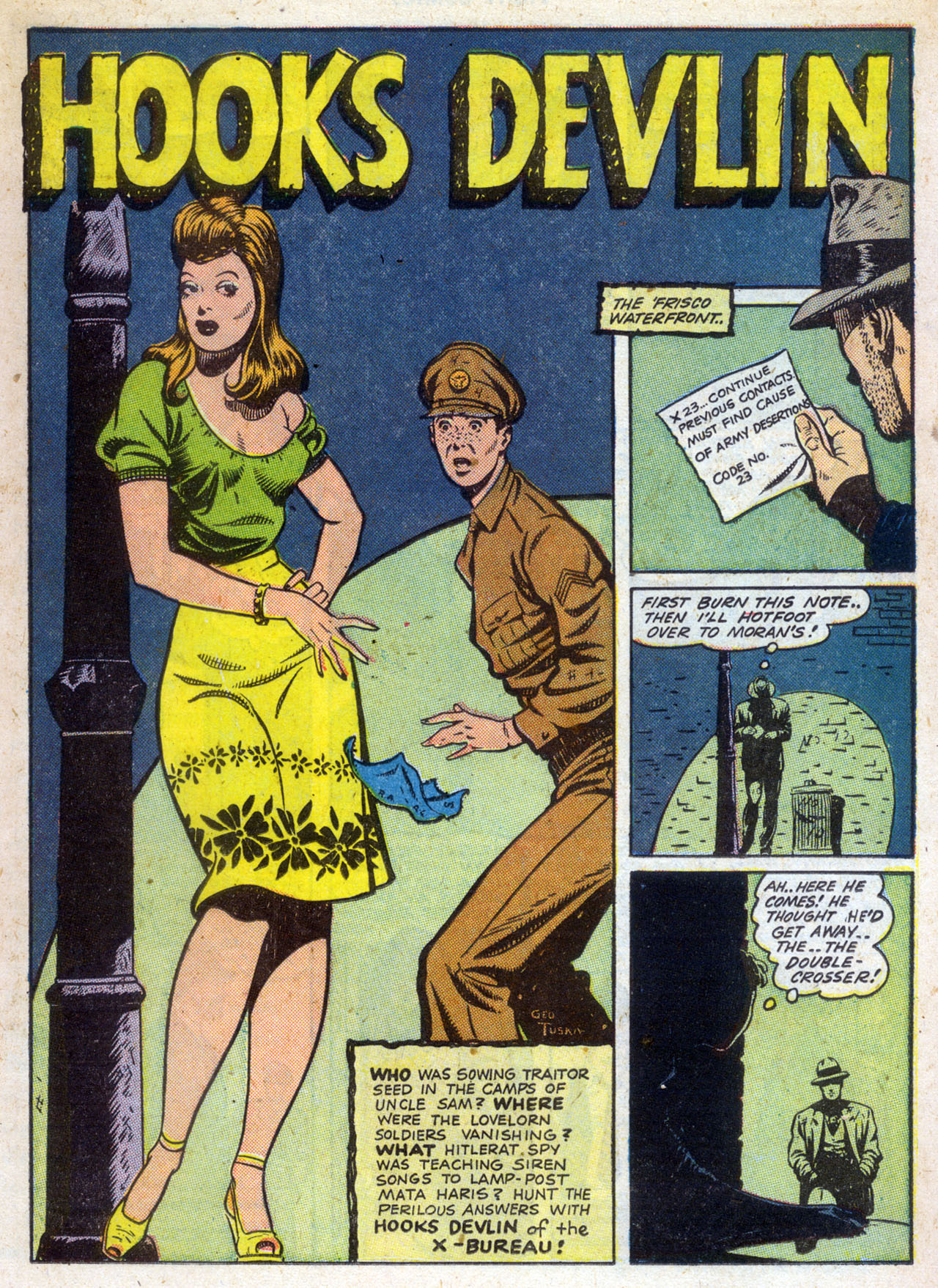 Read online Fight Comics comic -  Issue #34 - 19