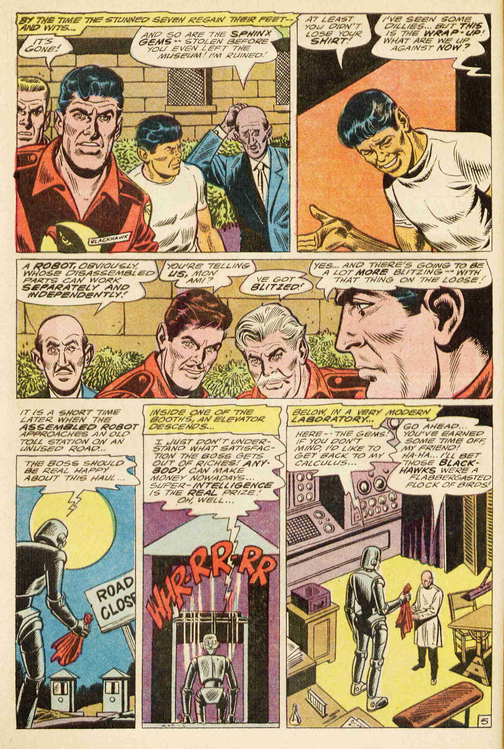 Read online Blackhawk (1957) comic -  Issue #220 - 6