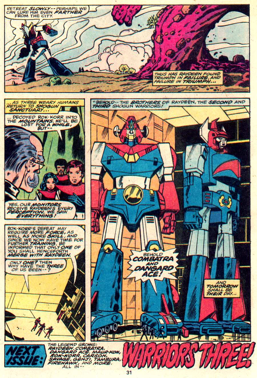 Read online Shogun Warriors comic -  Issue #1 - 19