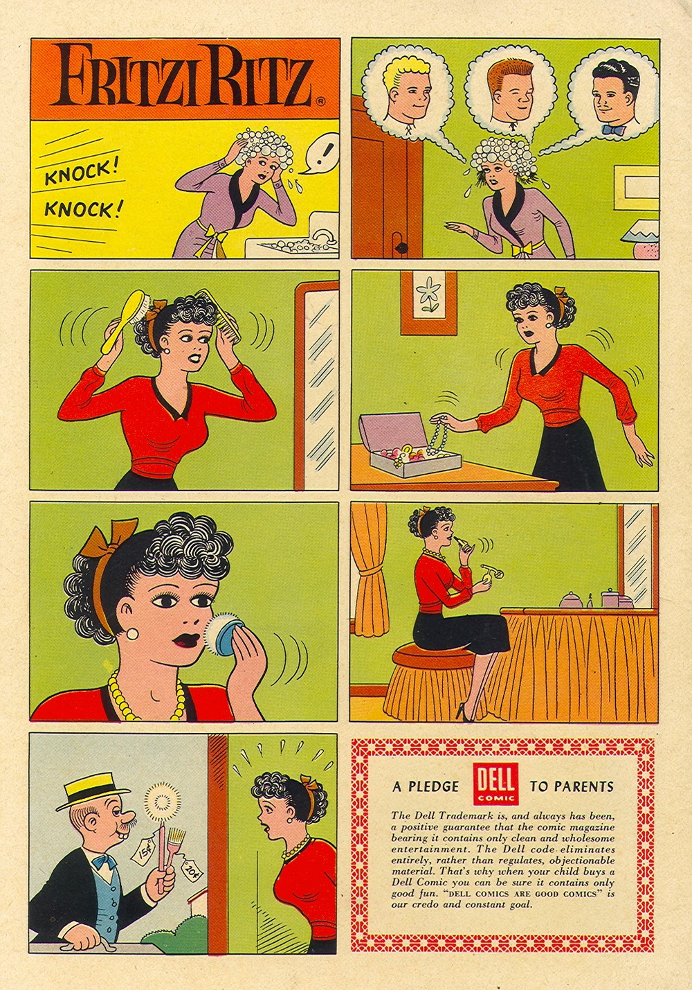 Read online Fritzi Ritz (1953) comic -  Issue #57 - 36