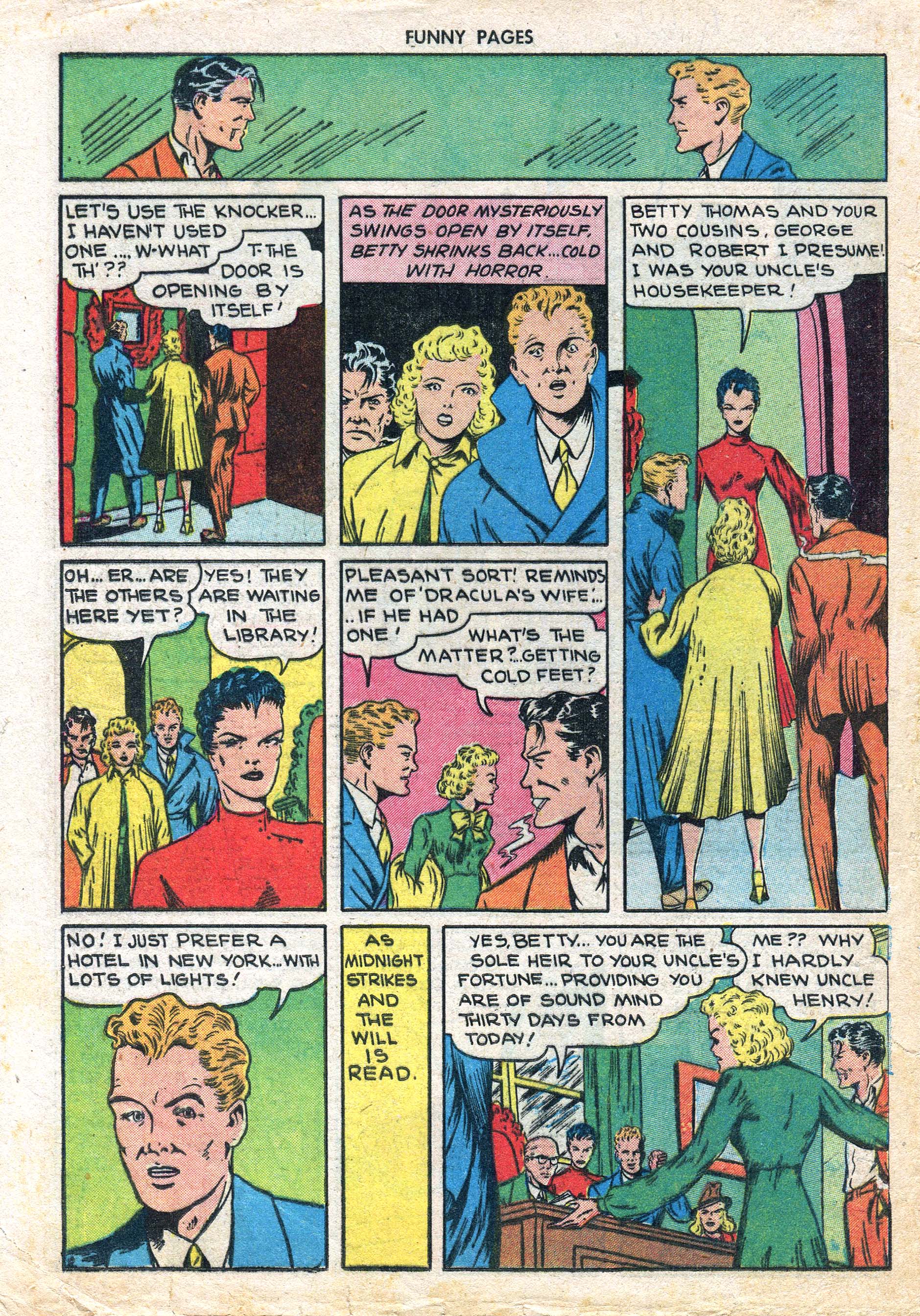 Read online Funny Pages comic -  Issue #42 - 3