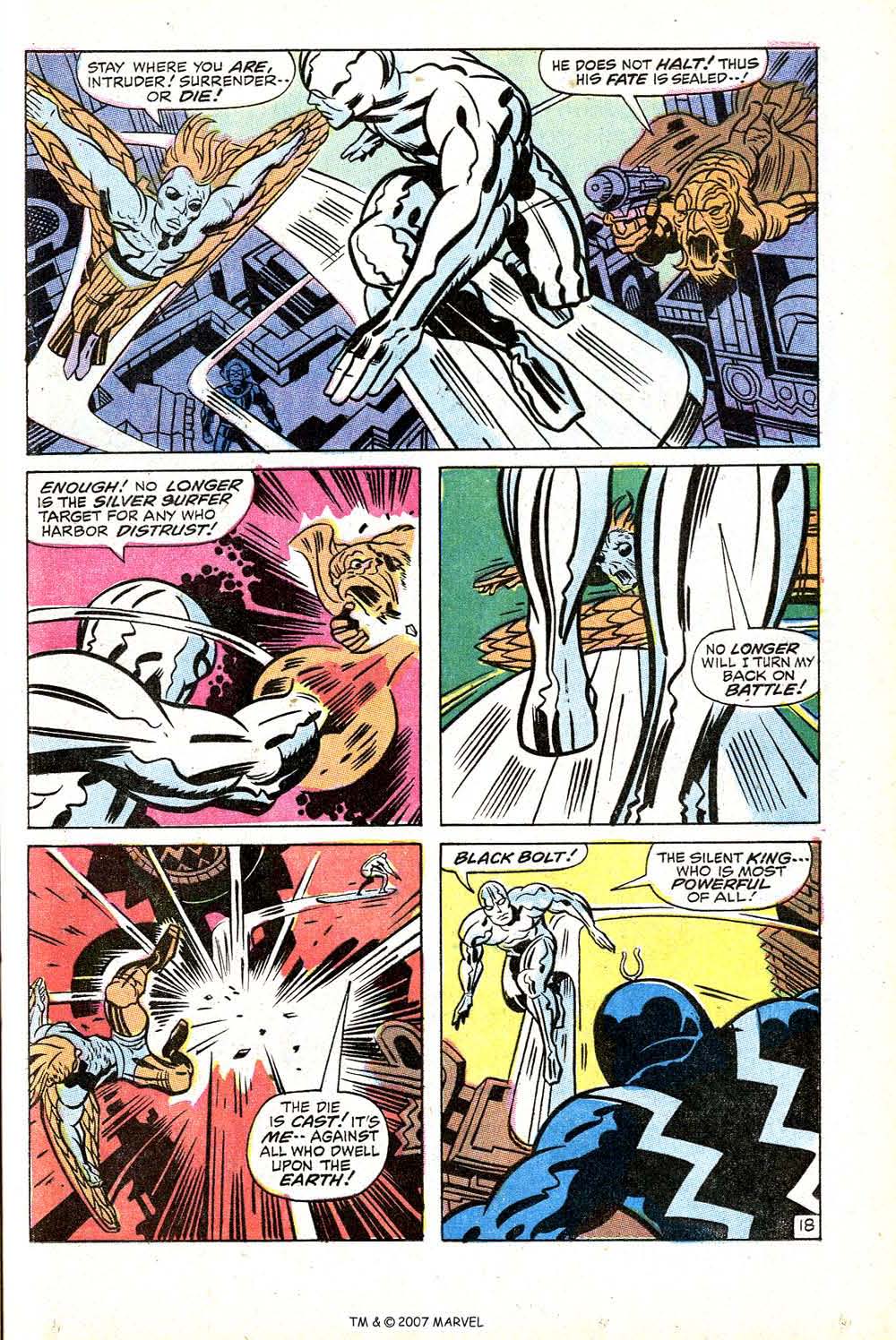 Read online Silver Surfer (1968) comic -  Issue #18 - 25