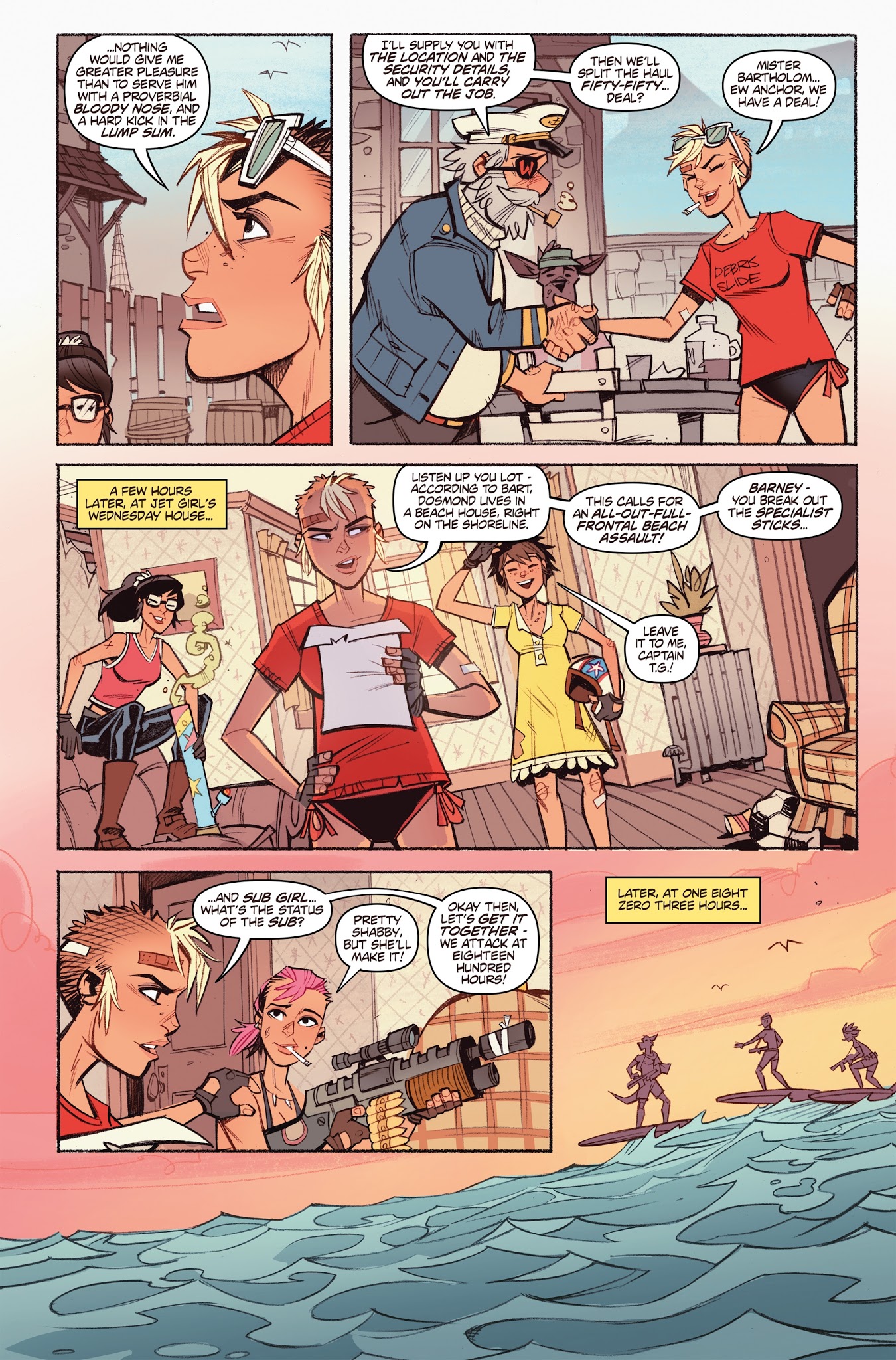 Read online The Wonderful World of Tank Girl comic -  Issue #1 - 8