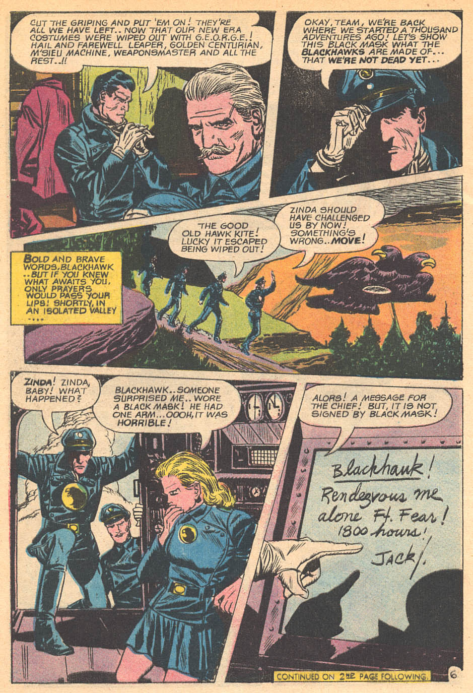 Blackhawk (1957) Issue #242 #134 - English 7