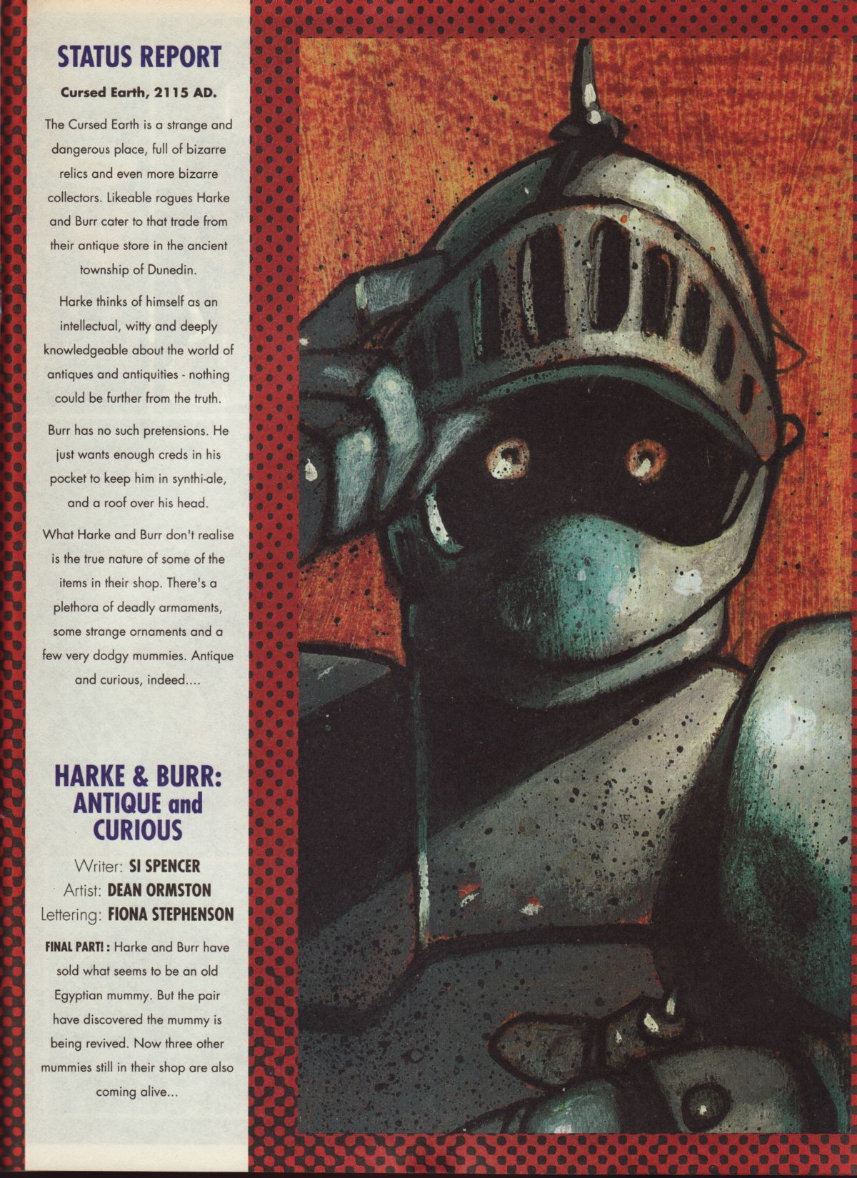 Read online Judge Dredd: The Megazine (vol. 2) comic -  Issue #28 - 23