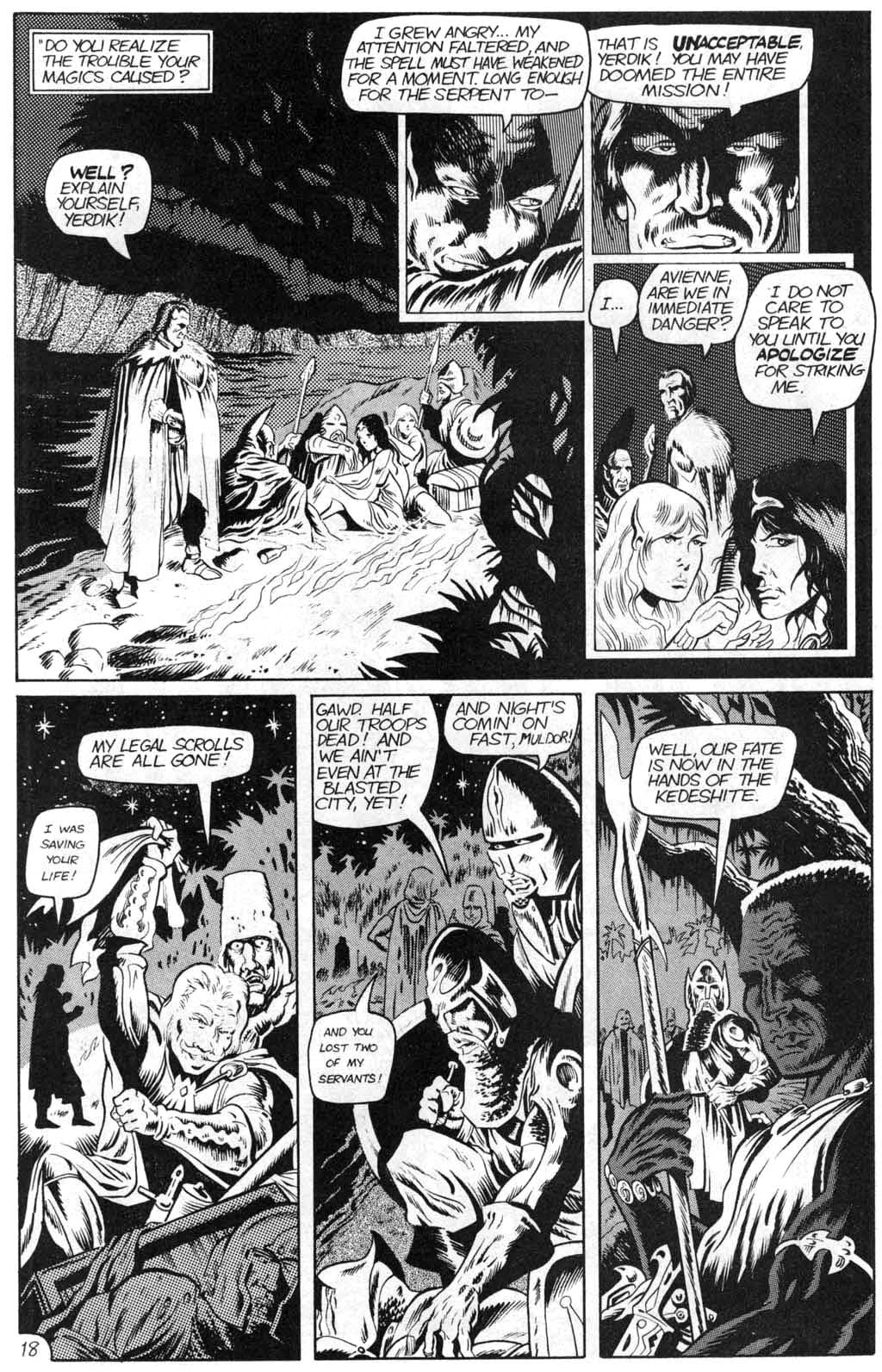 Read online Adventurers (1988) comic -  Issue #2 - 19