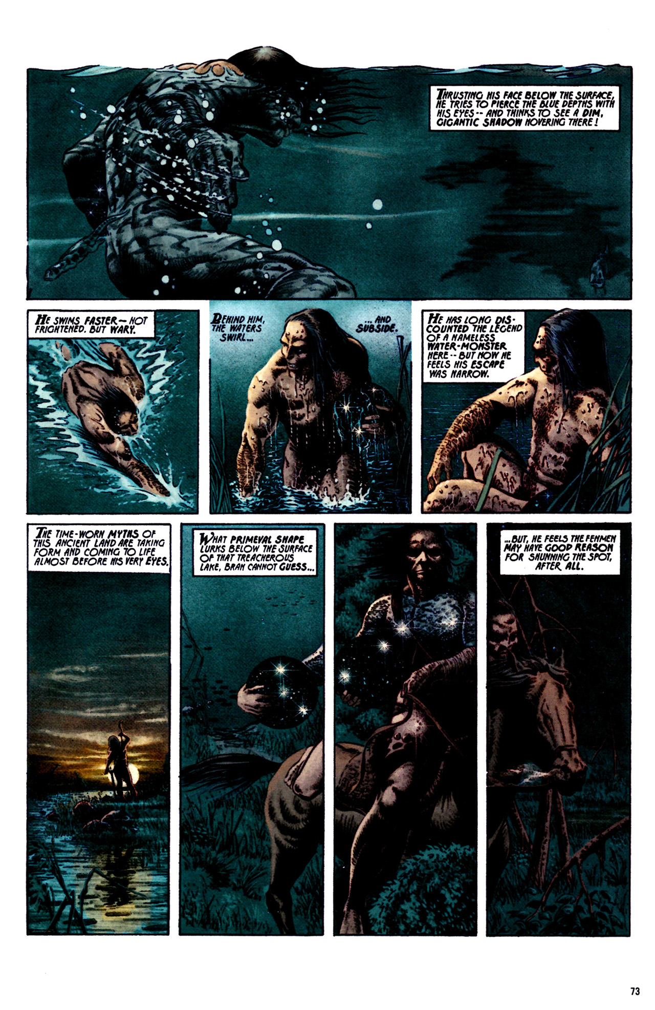 Read online Robert E. Howard's Savage Sword comic -  Issue #1 - 73