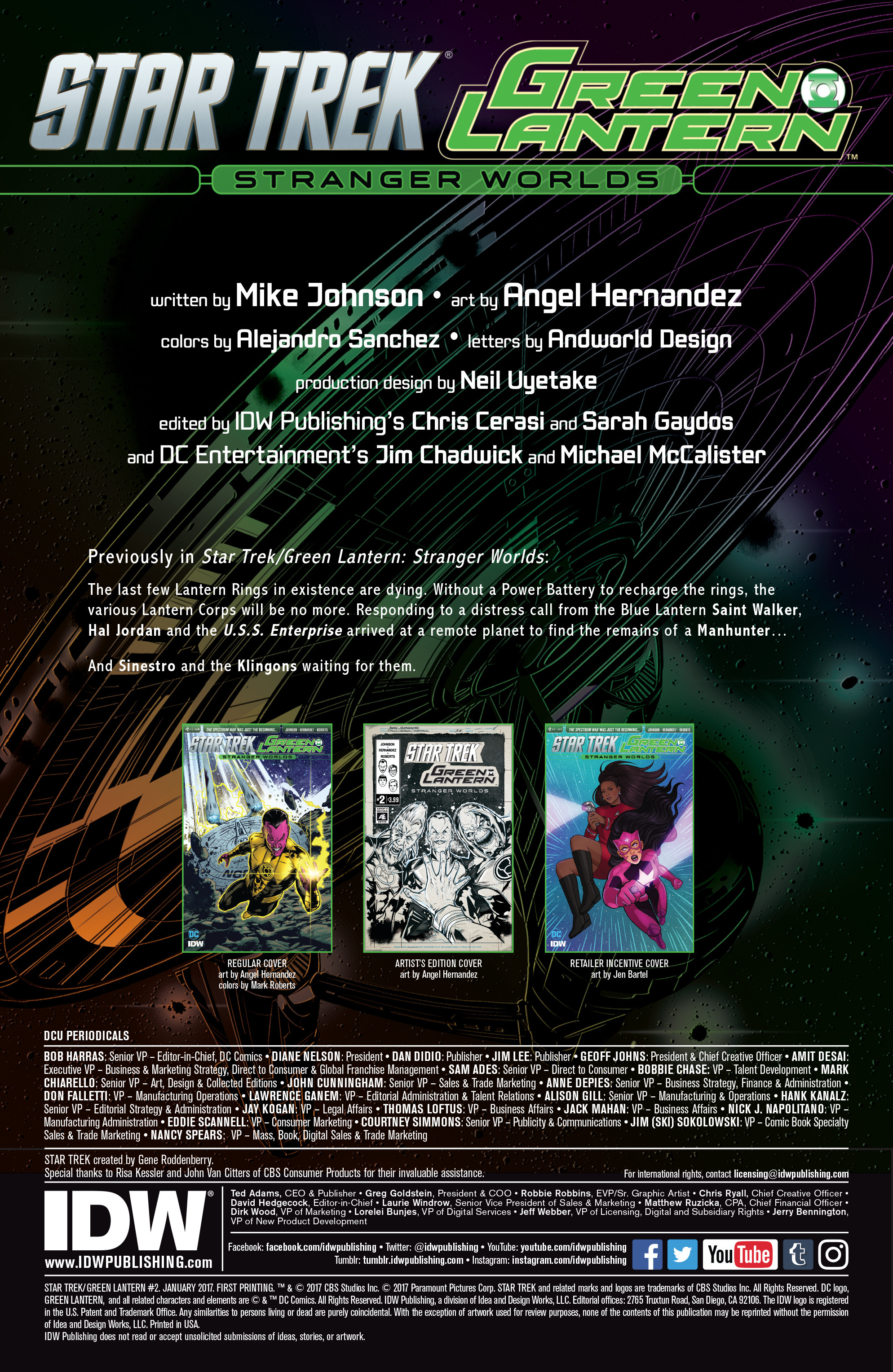 Read online Star Trek/Green Lantern (2016) comic -  Issue #2 - 2