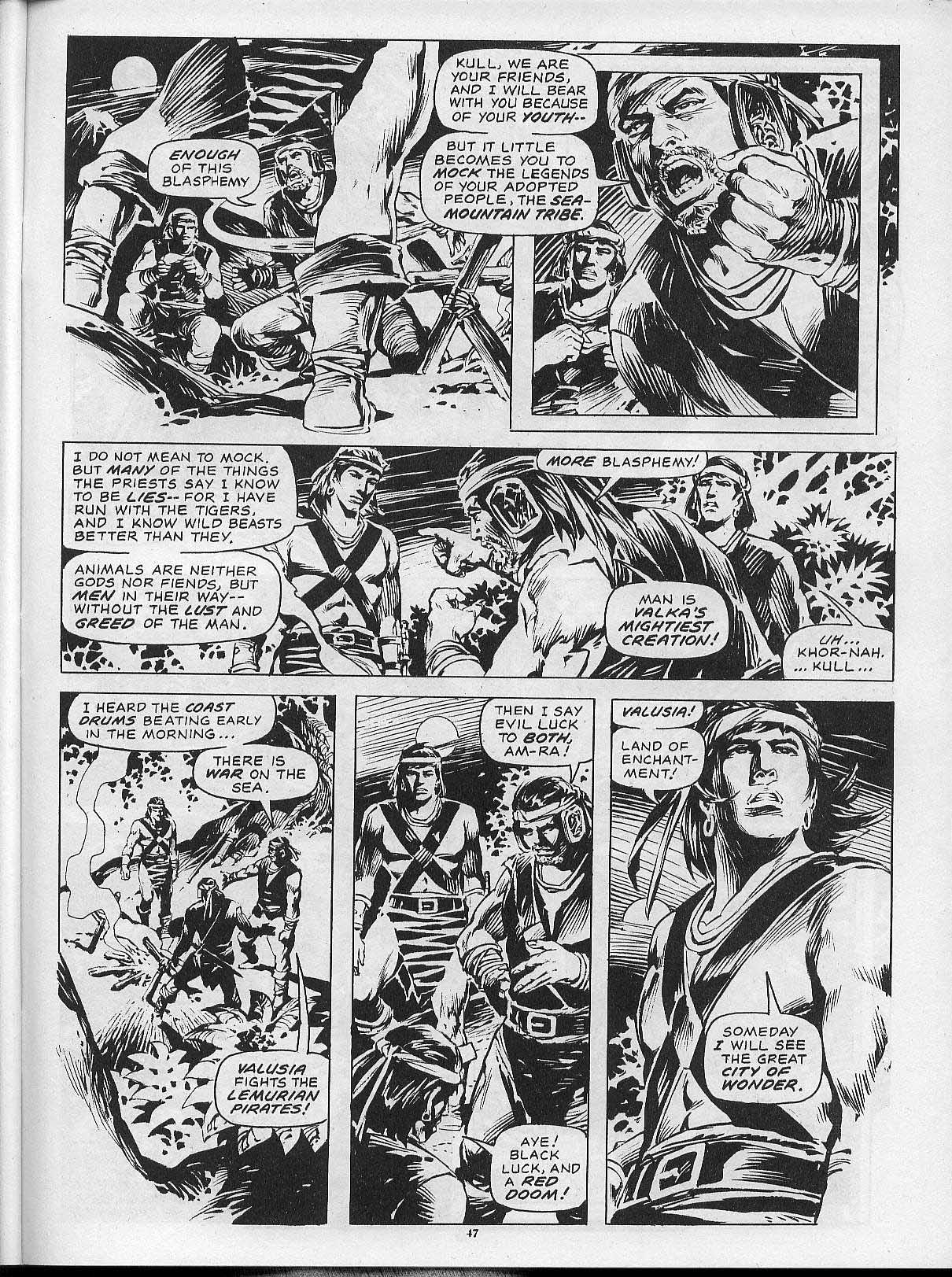 Read online The Savage Sword Of Conan comic -  Issue #202 - 49