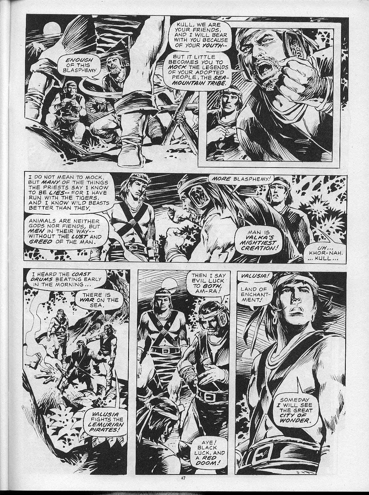 The Savage Sword Of Conan issue 202 - Page 49