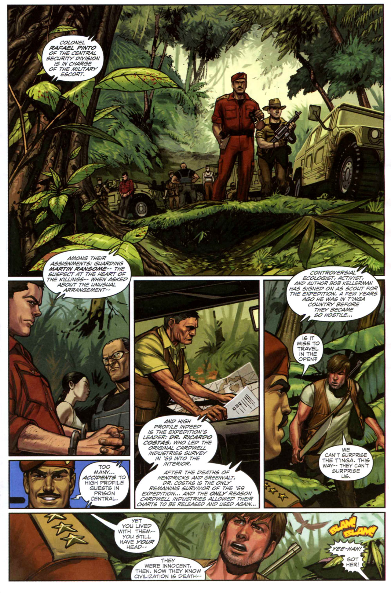 Read online Sheena - Trail of the Mapinguari comic -  Issue # Full - 17