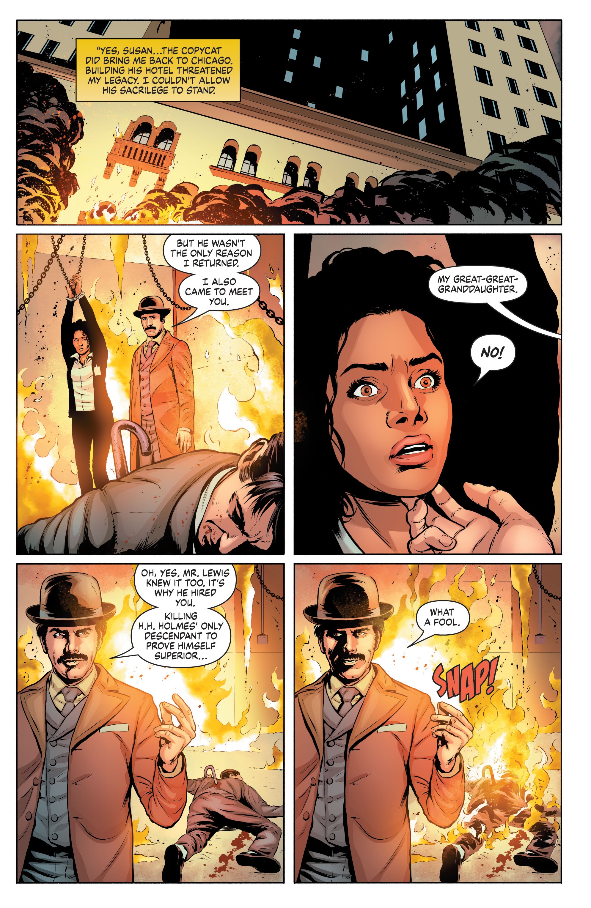 Read online Grimm Tales of Terror Quarterly: H.H. Holmes comic -  Issue # Full - 72