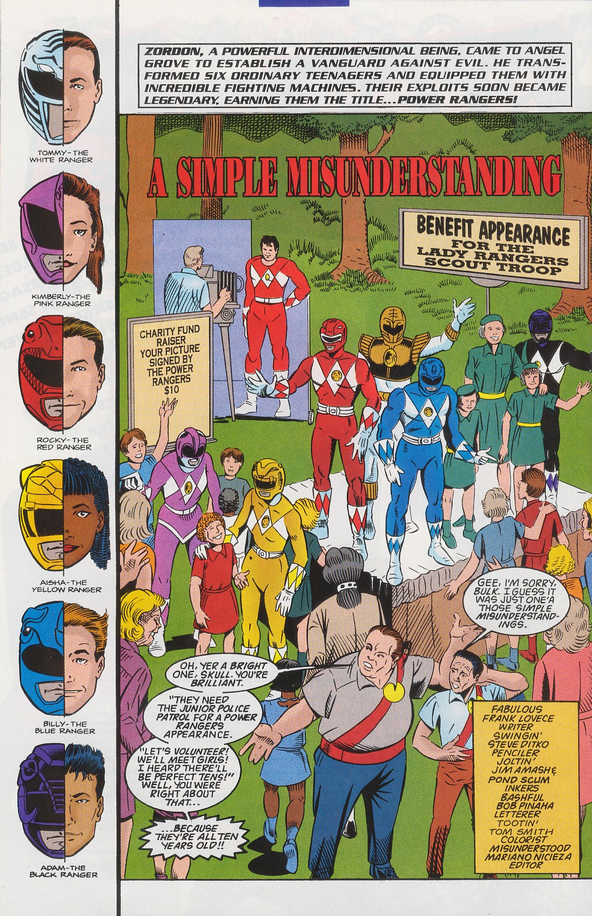 Read online Saban's Mighty Morphin' Power Rangers comic -  Issue #2 - 19