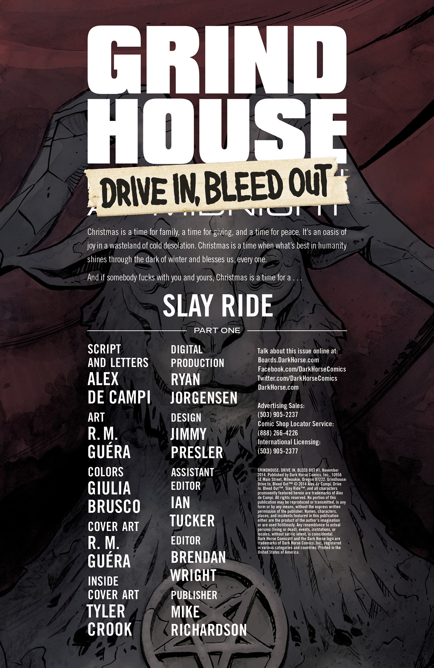 Read online Grindhouse: Drive In, Bleed Out comic -  Issue #1 - 2