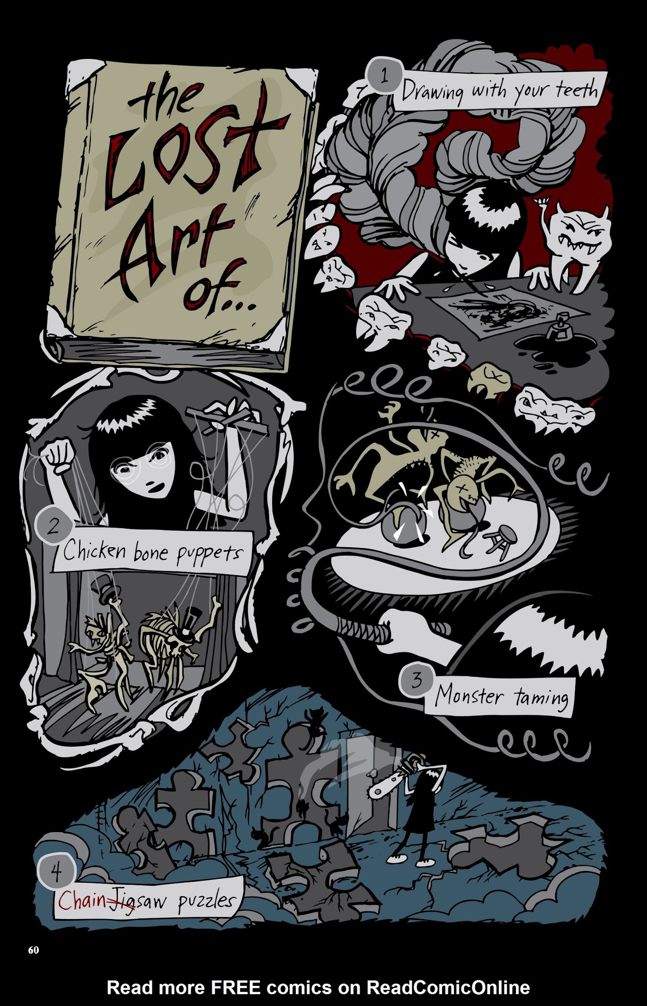 Read online The Complete Emily The Strange: All Things Strange comic -  Issue # TPB - 58