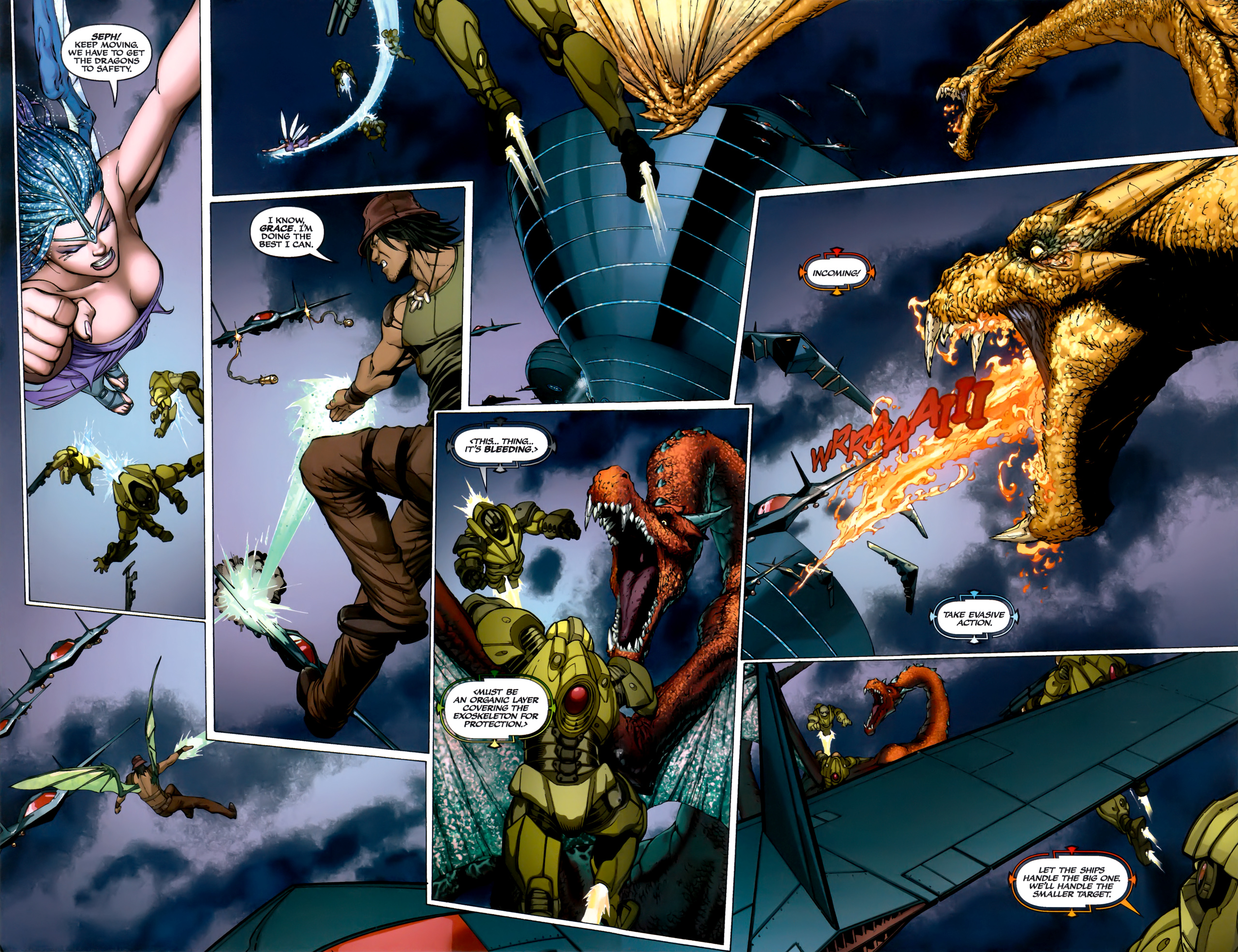 Read online Michael Turner's Soulfire (2009) comic -  Issue #2 - 11