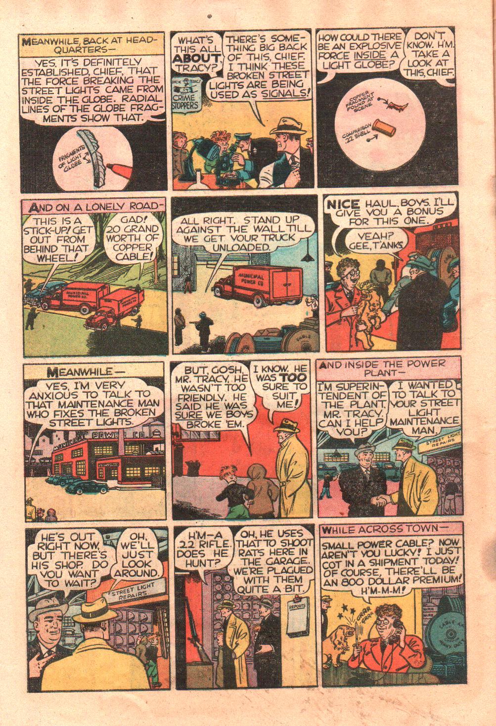 Read online Dick Tracy comic -  Issue #51 - 9