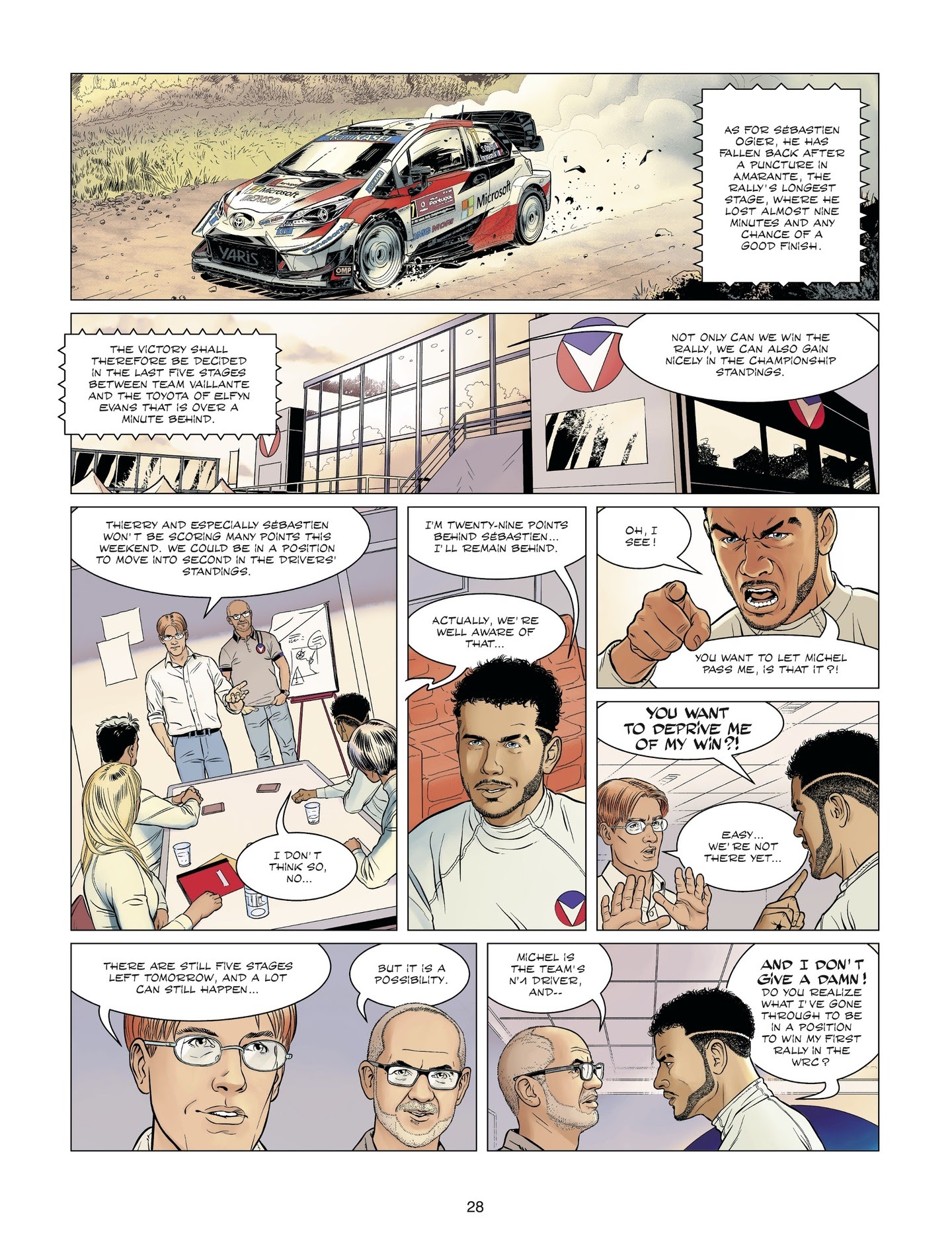 Read online Michel Vaillant comic -  Issue #9 - 28