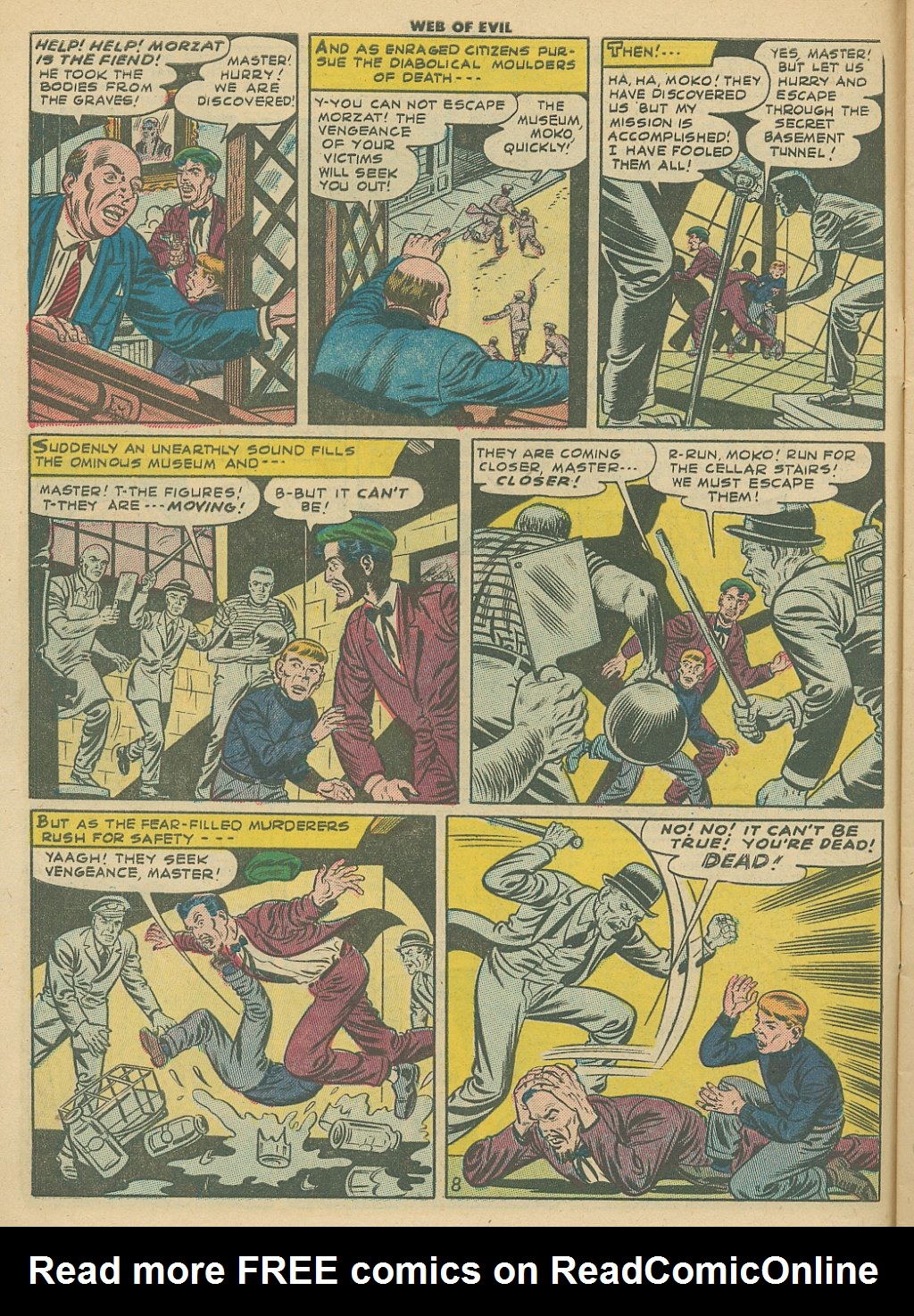 Read online Web of Evil comic -  Issue #11 - 10