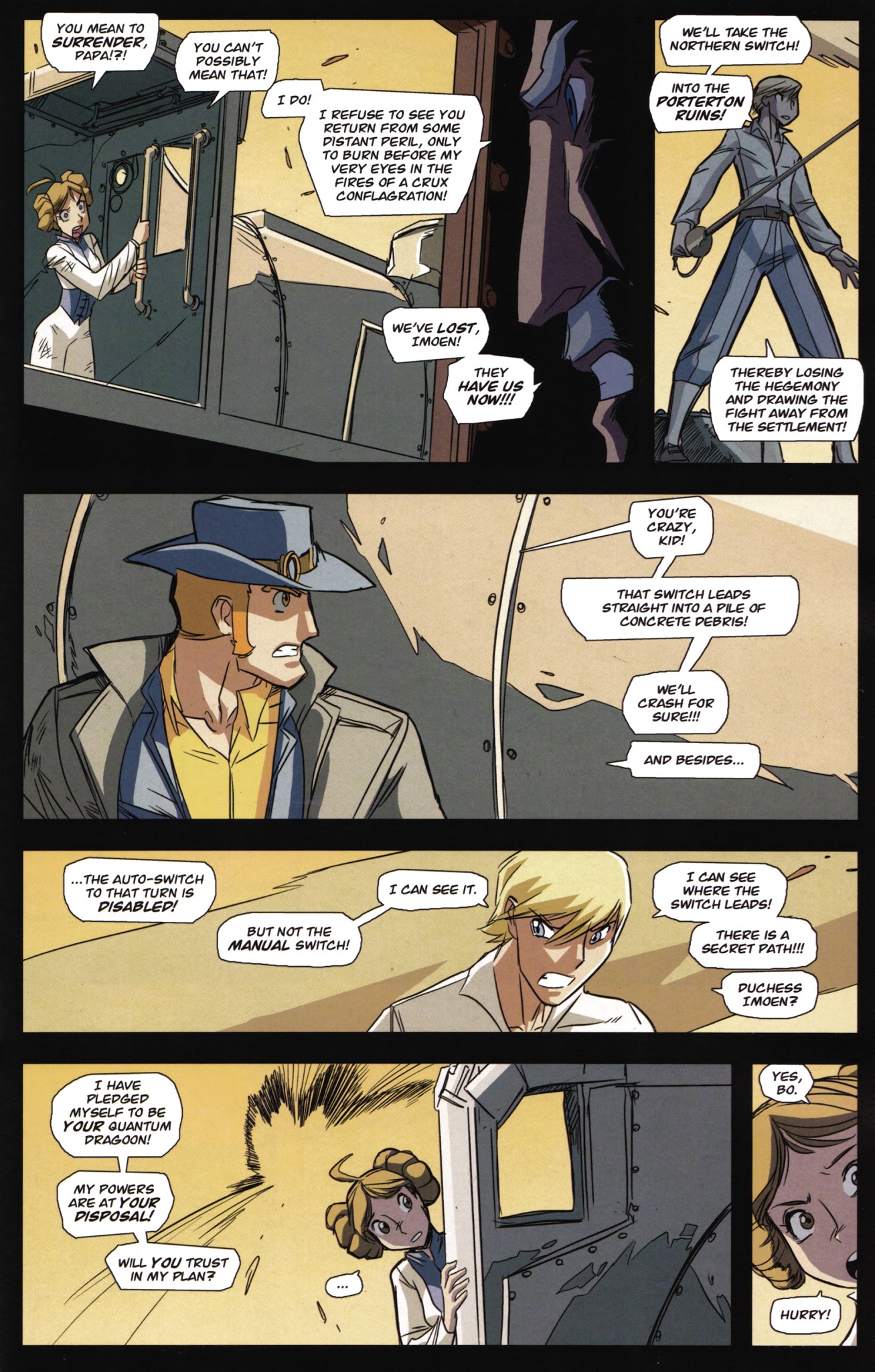 Read online Steam Wars comic -  Issue #2 - 20