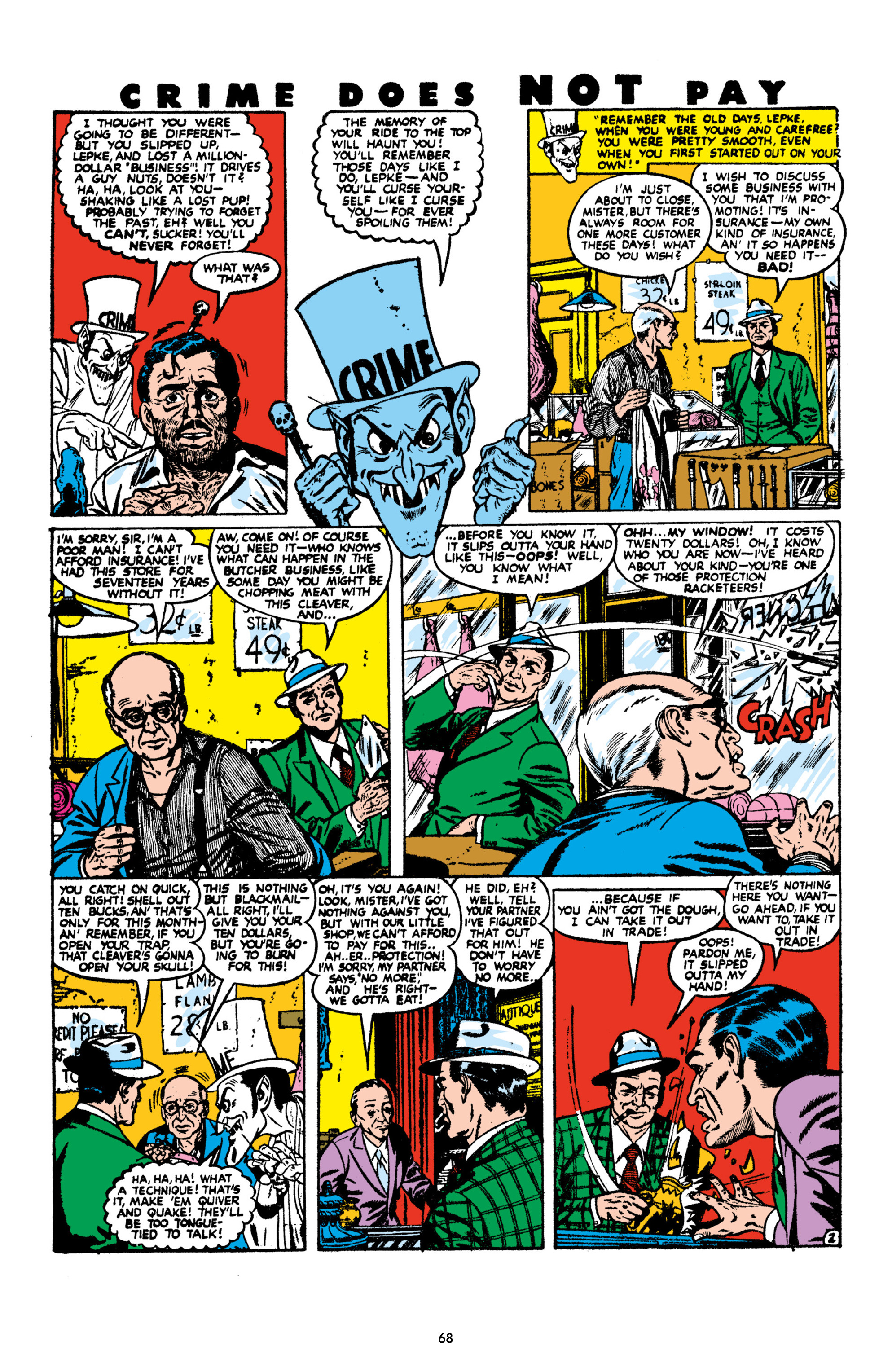 Read online Crime Does Not Pay Archives comic -  Issue # TPB 9 (Part 1) - 70