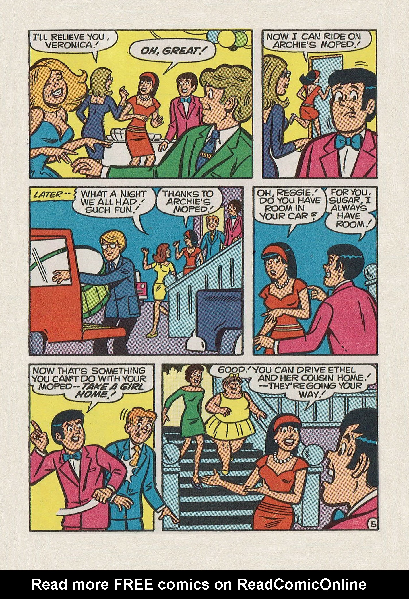 Read online Archie Annual Digest Magazine comic -  Issue #59 - 57