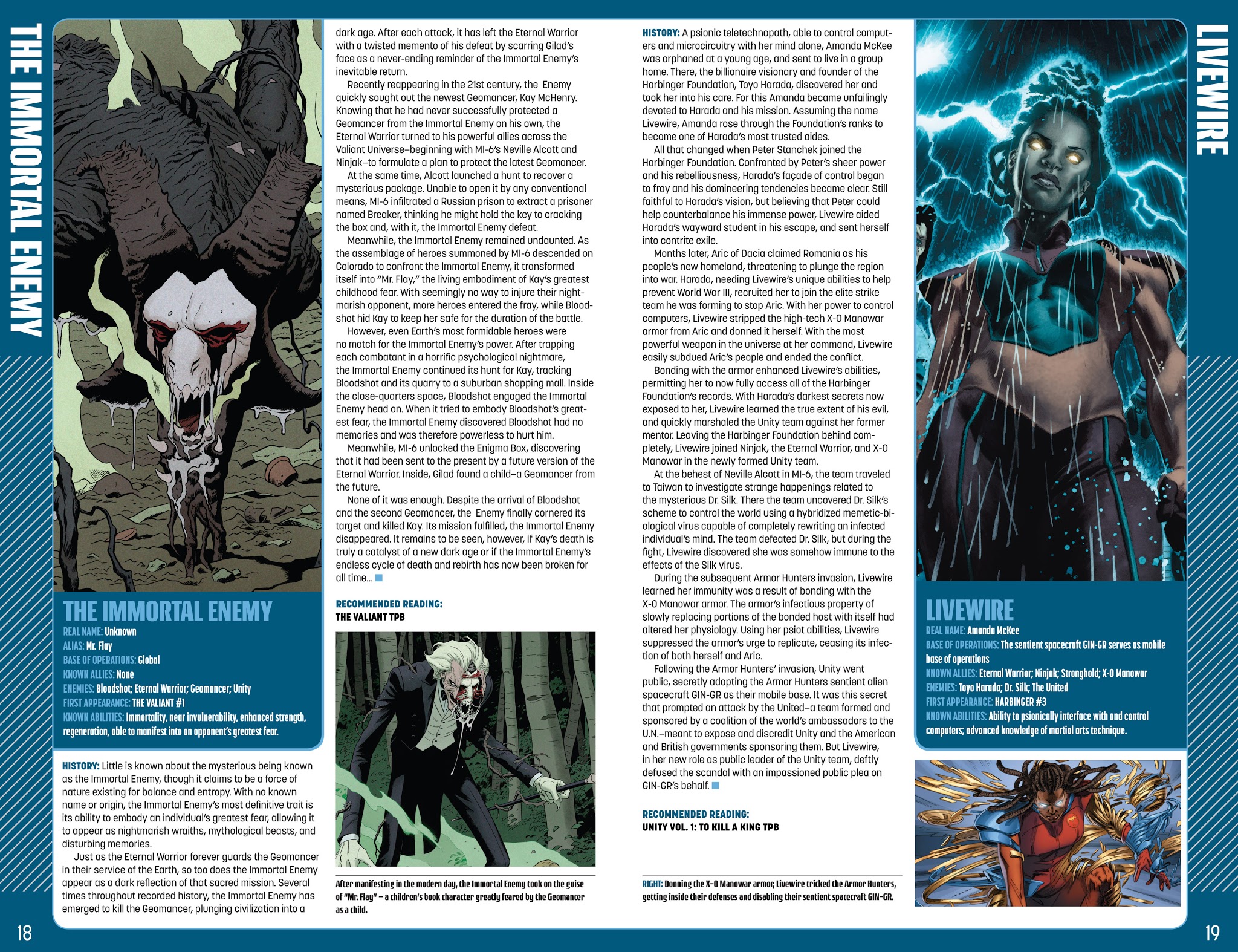 Read online Valiant Universe Handbook 2015 Edition comic -  Issue # Full - 11