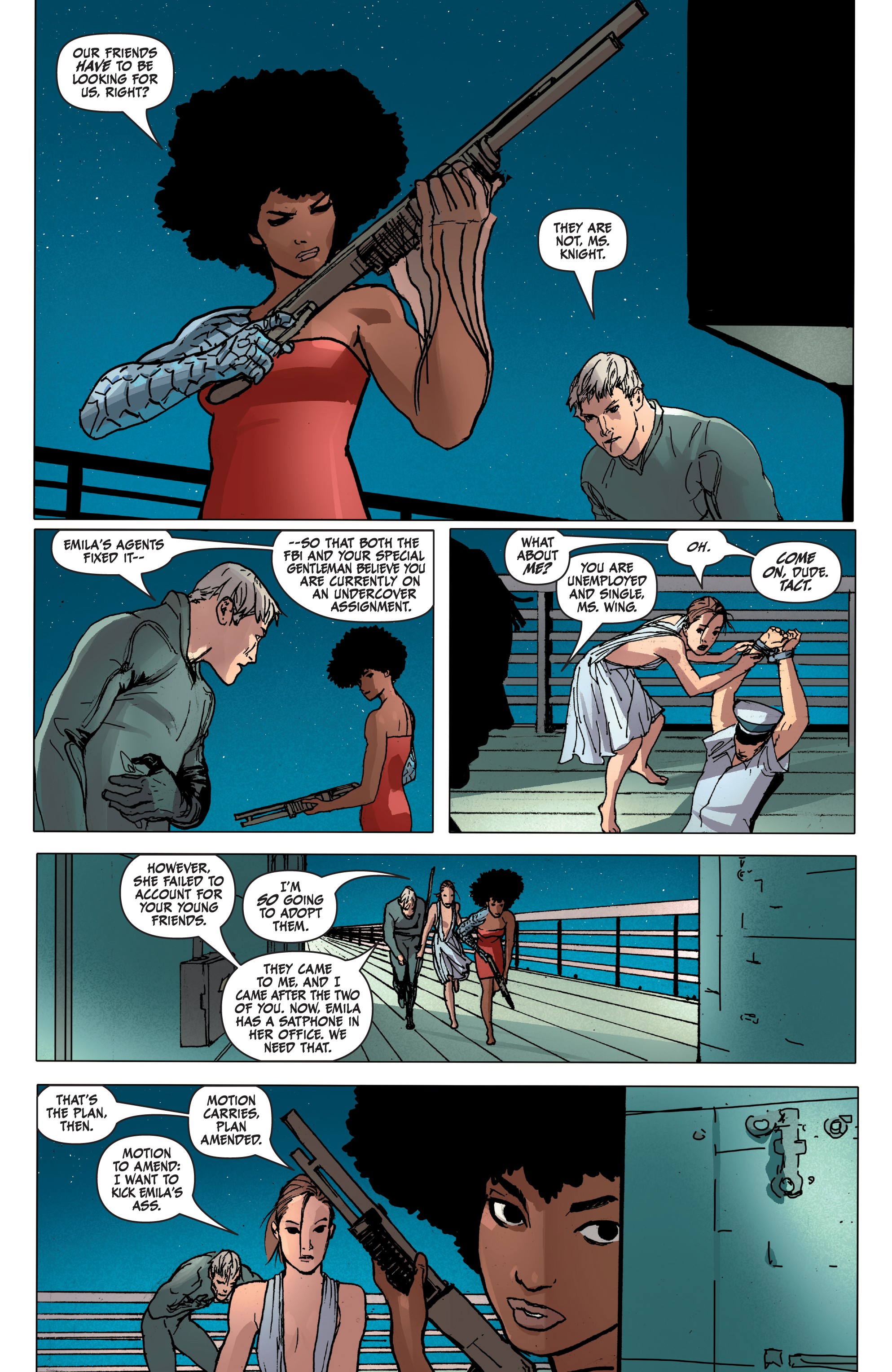 Read online Daughters of the Dragon (2018) comic -  Issue #3 - 28