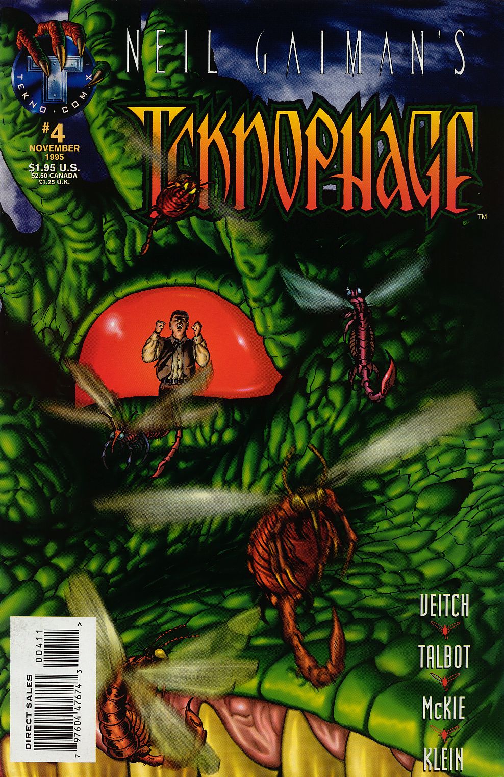 Read online Neil Gaiman's Teknophage comic -  Issue #4 - 1