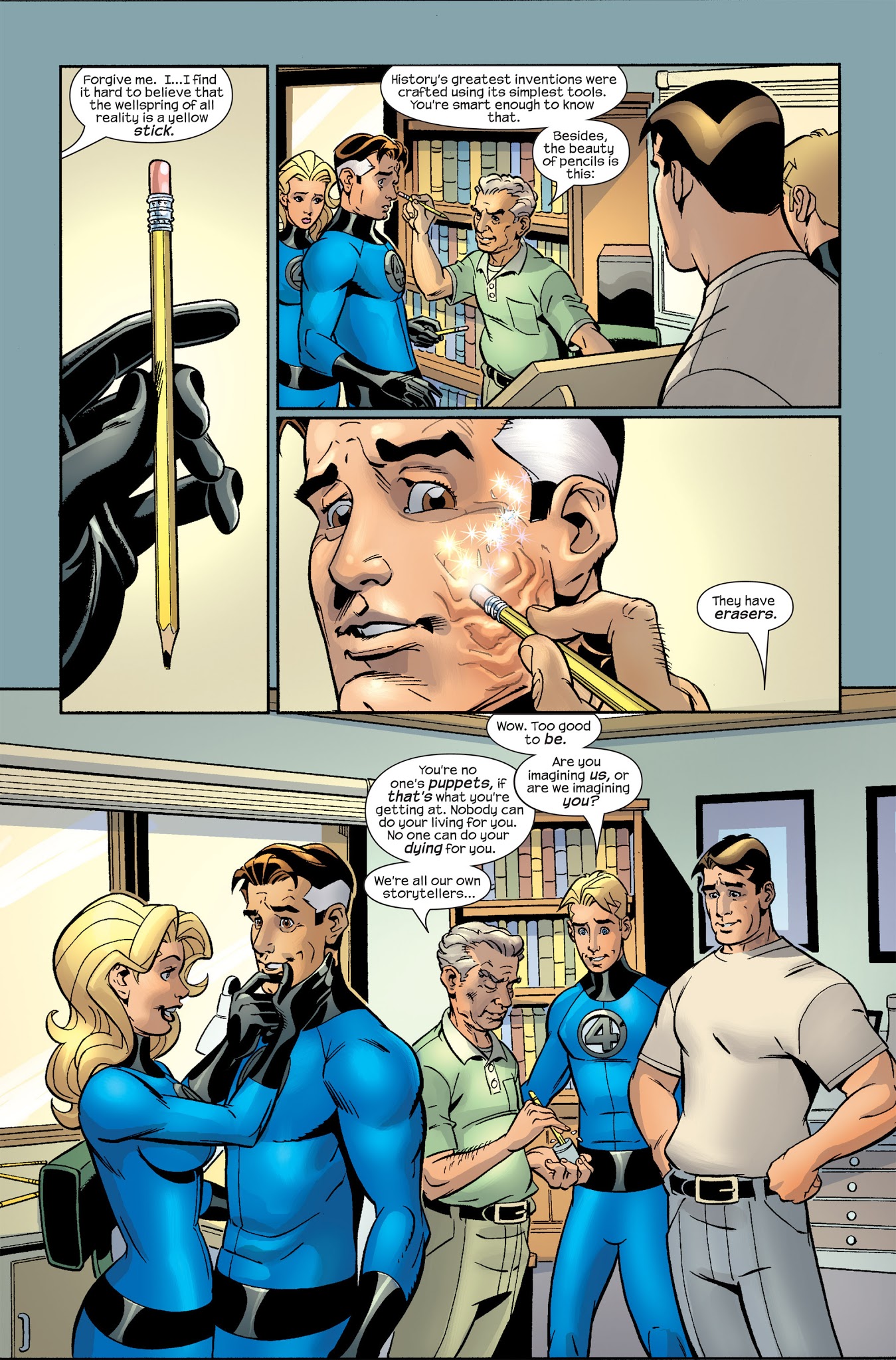 Read online Fantastic Four by Waid & Wieringo Ultimate Collection comic -  Issue # TPB 3 - 203