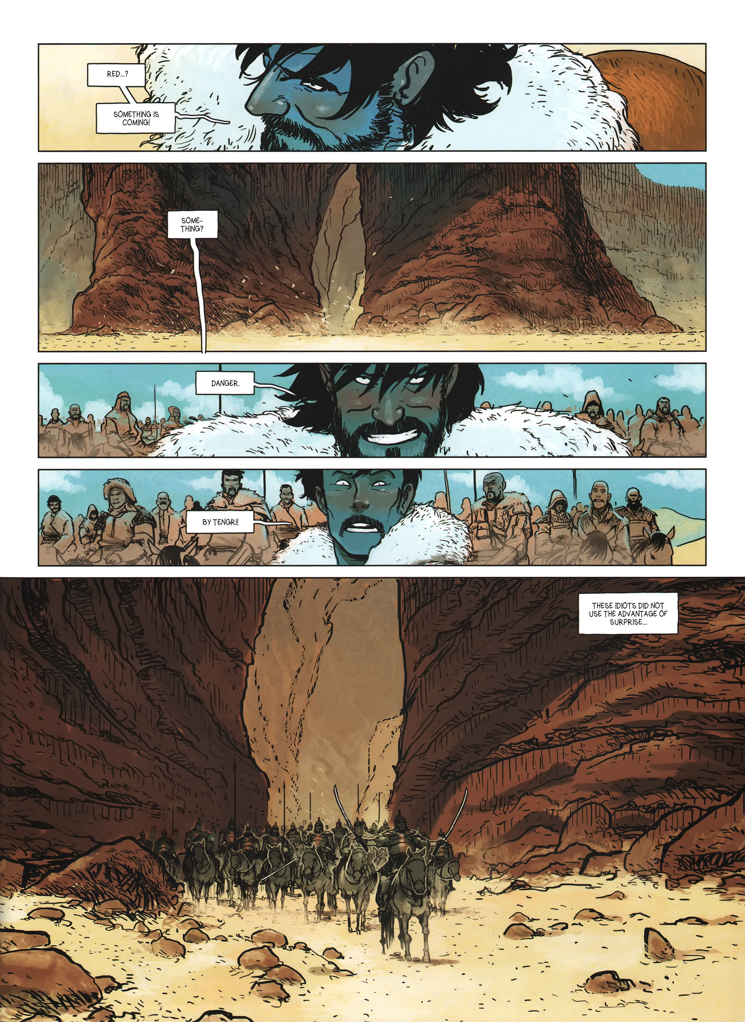 Read online Temujin comic -  Issue #2 - 29