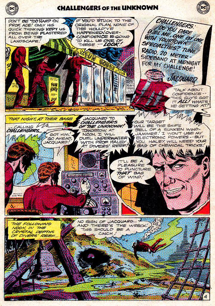 Challengers of the Unknown (1958) Issue #33 #33 - English 6