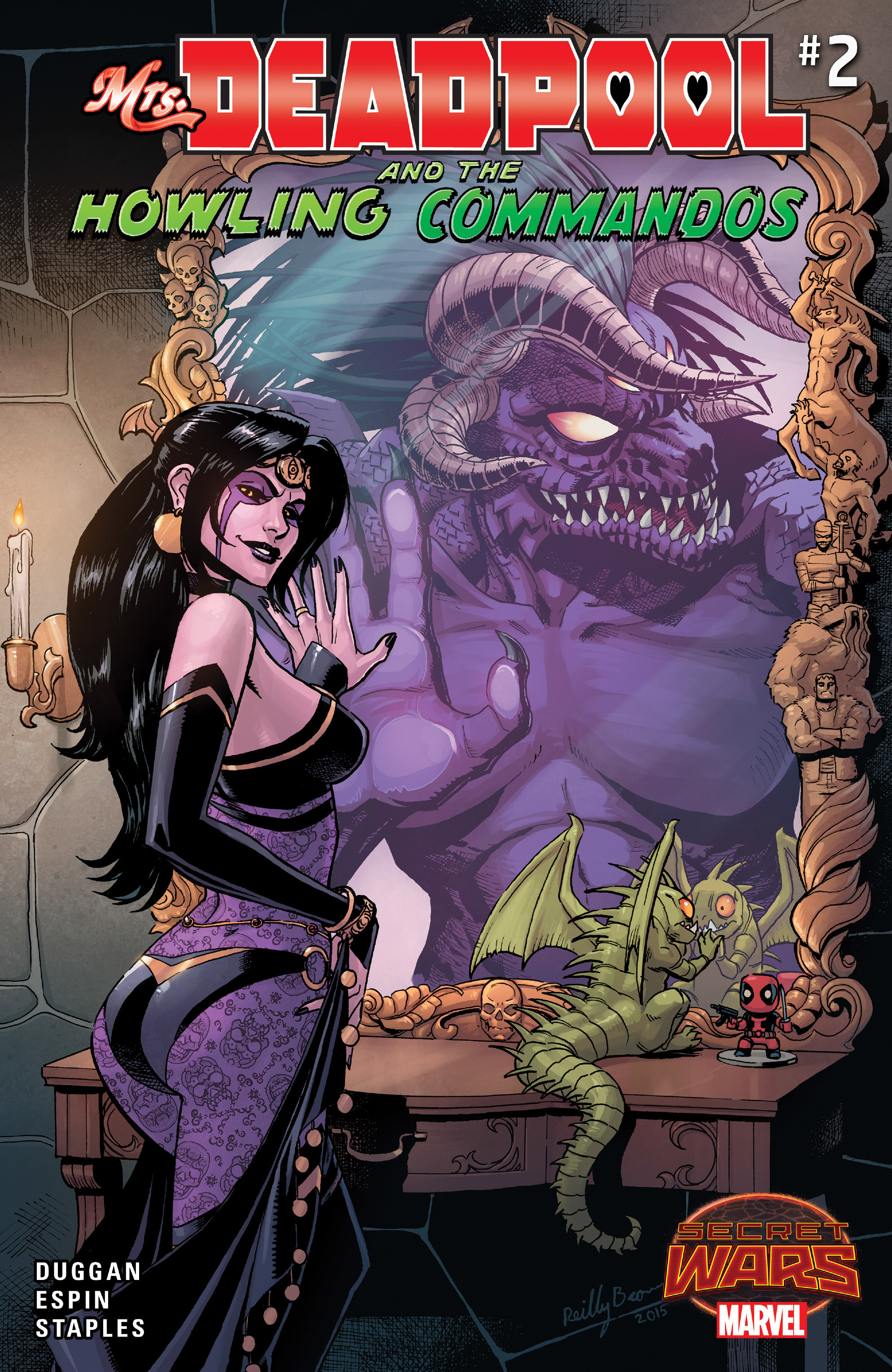 Read online Mrs. Deadpool and the Howling Commandos comic -  Issue #2 - 1