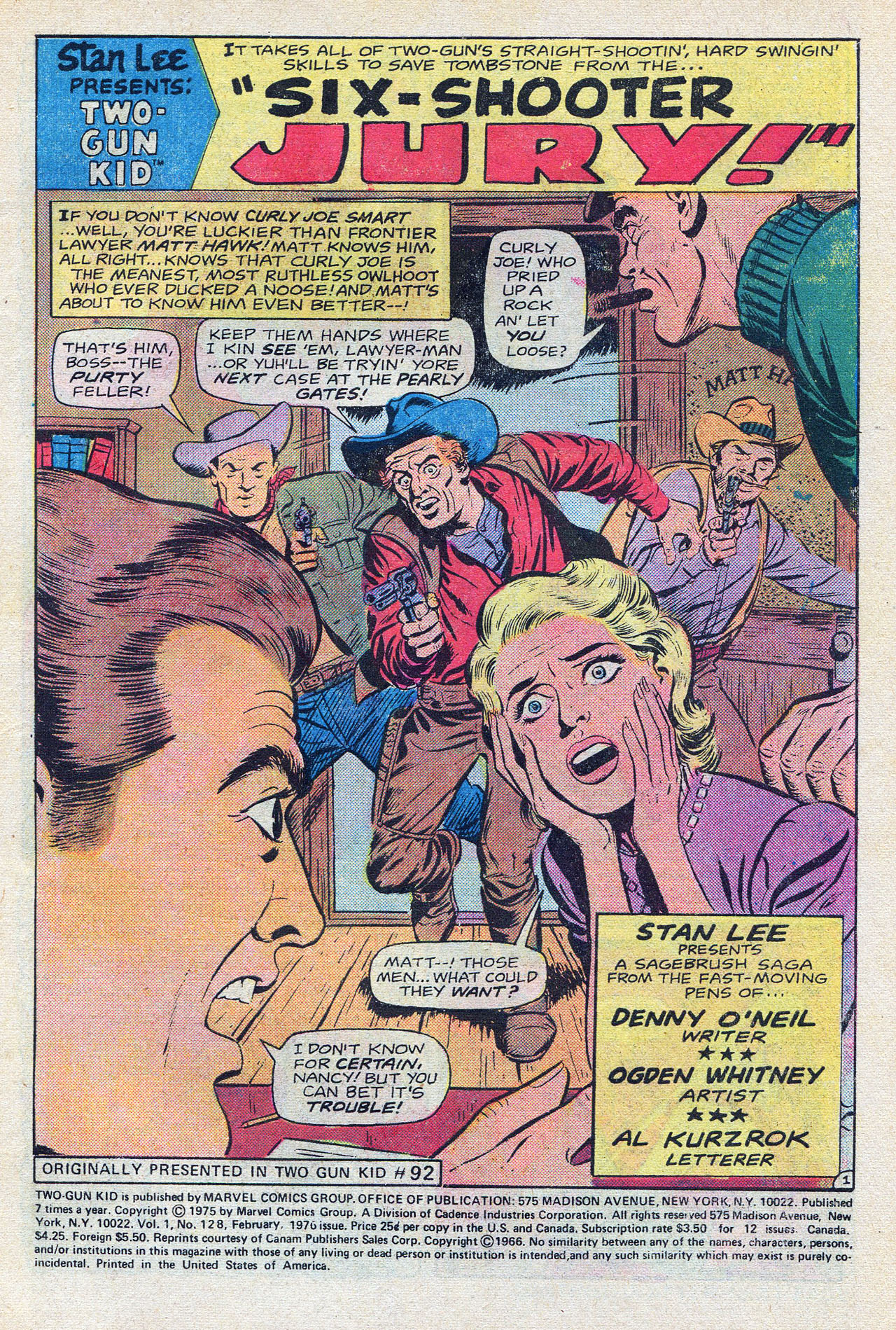 Read online Two-Gun Kid comic -  Issue #128 - 3