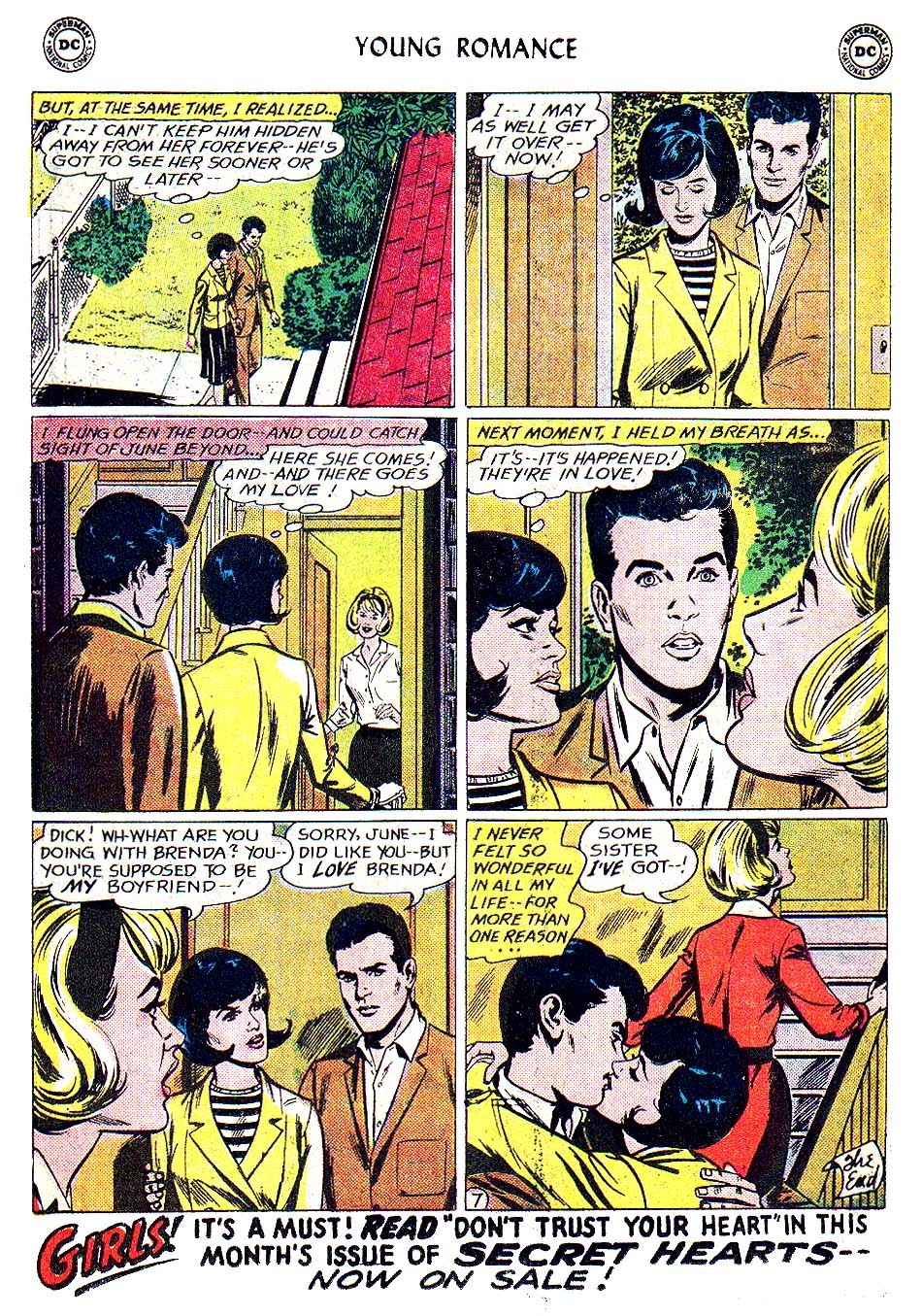 Read online Young Romance comic -  Issue #139 - 34