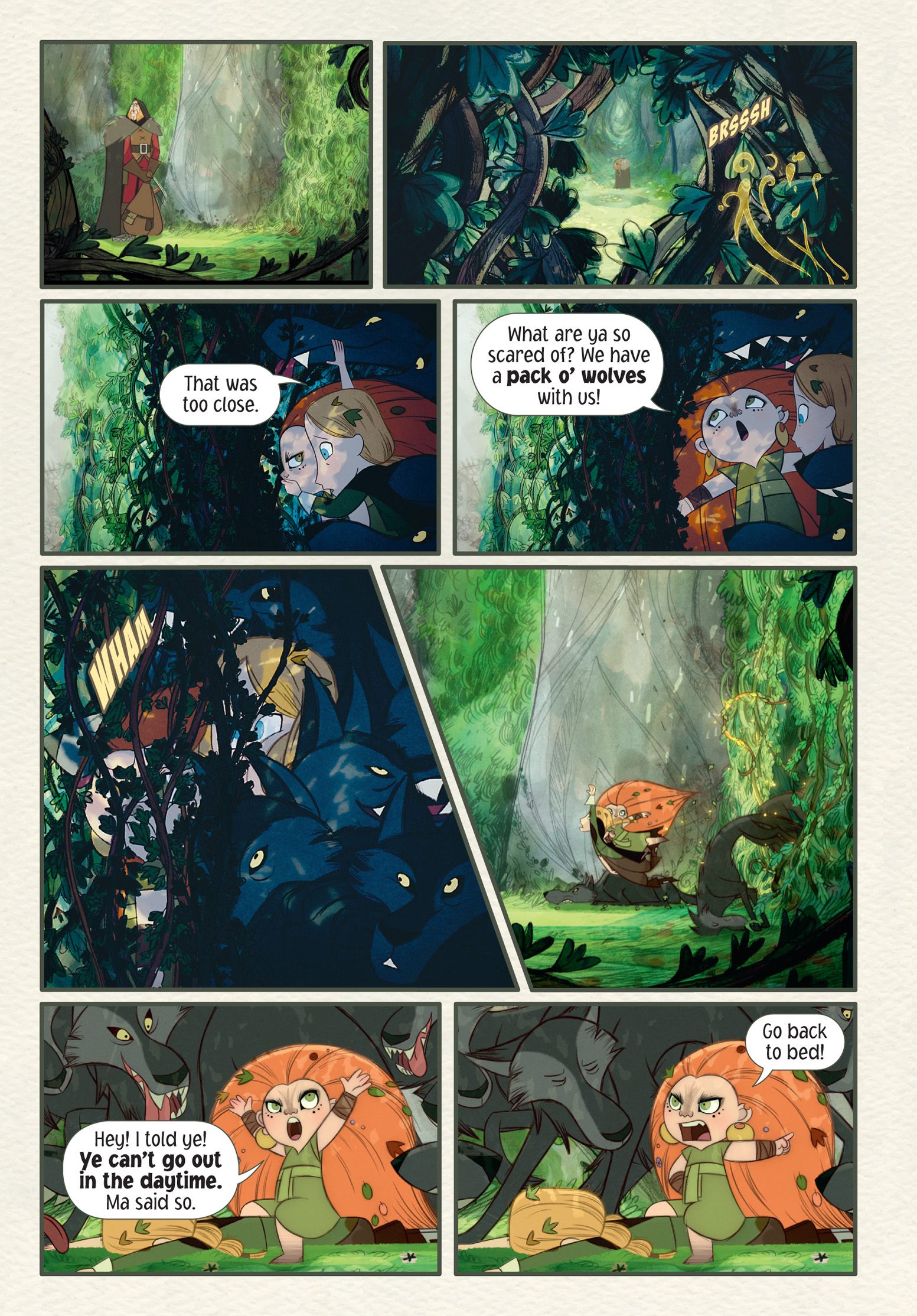 Read online Wolfwalkers: The Graphic Novel comic -  Issue # TPB (Part 2) - 1