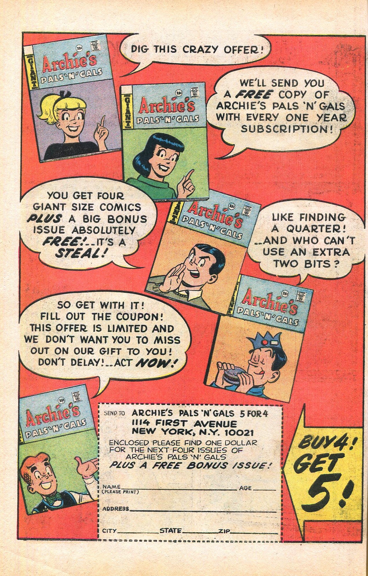 Read online The Adventures of Little Archie comic -  Issue #43 - 26