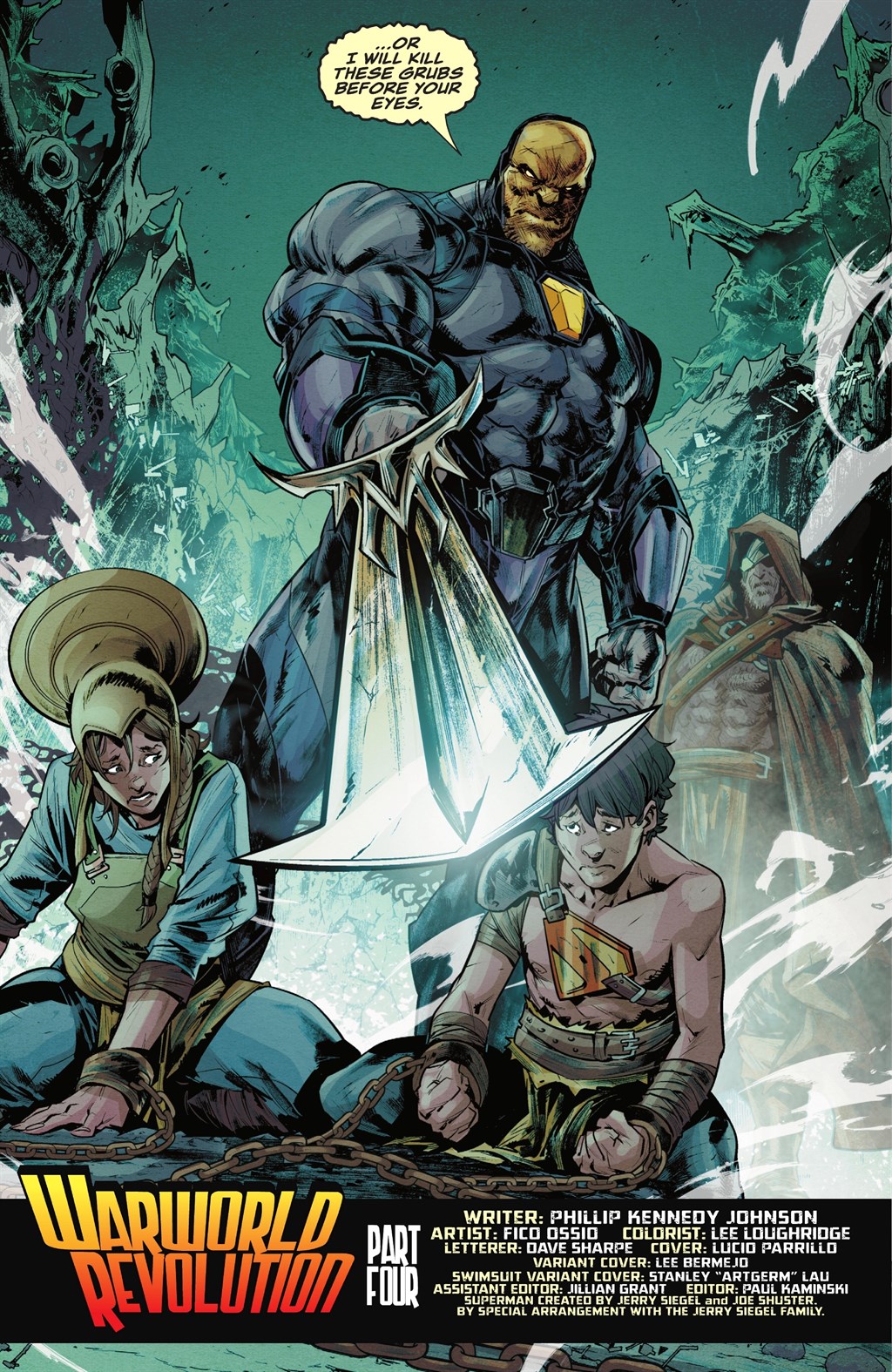 Read online Superman: Action Comics: Warworld Revolution comic -  Issue # TPB (Part 2) - 38