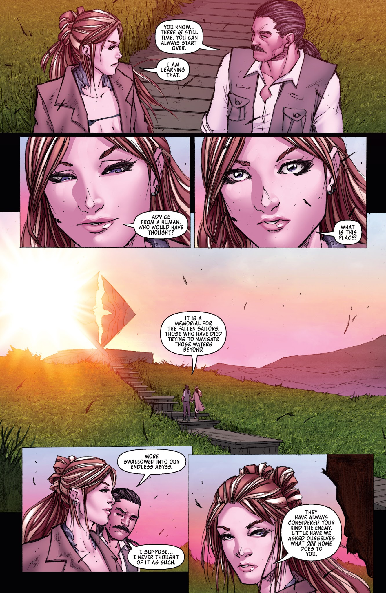 Read online Michael Turner's Fathom: Kiani (2014) comic -  Issue #1 - 14