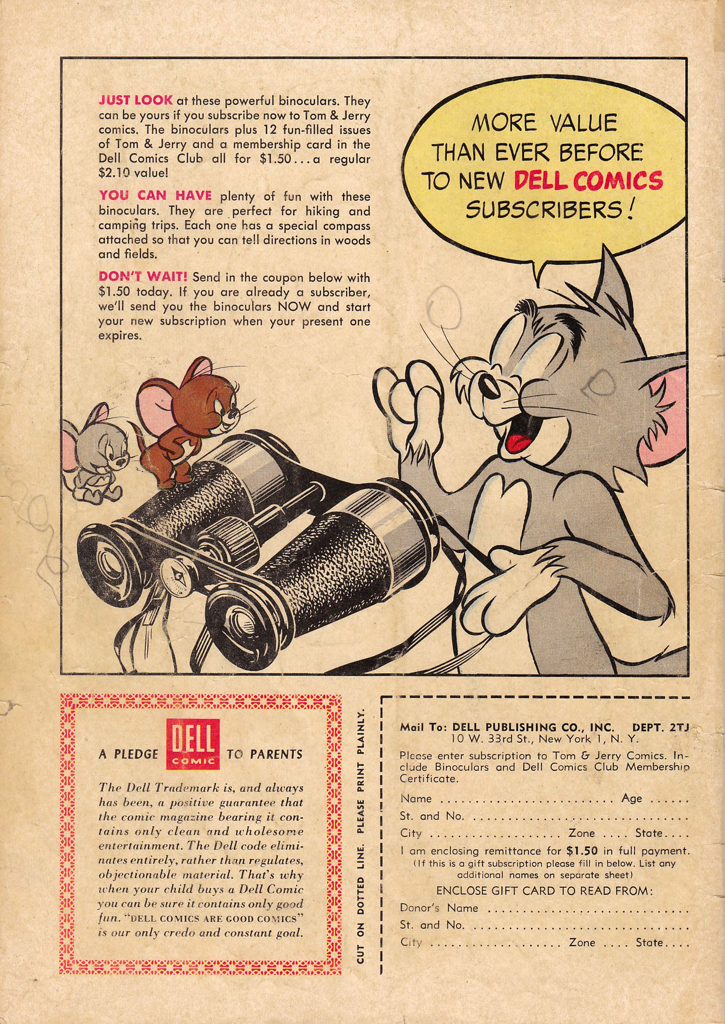 Read online Tom & Jerry Comics comic -  Issue #151 - 36