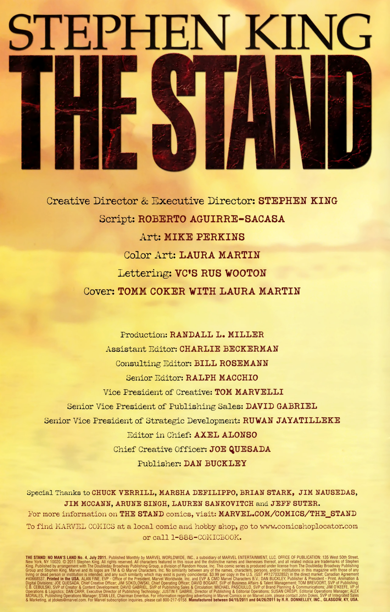 Read online The Stand: No Man's Land comic -  Issue #4 - 2