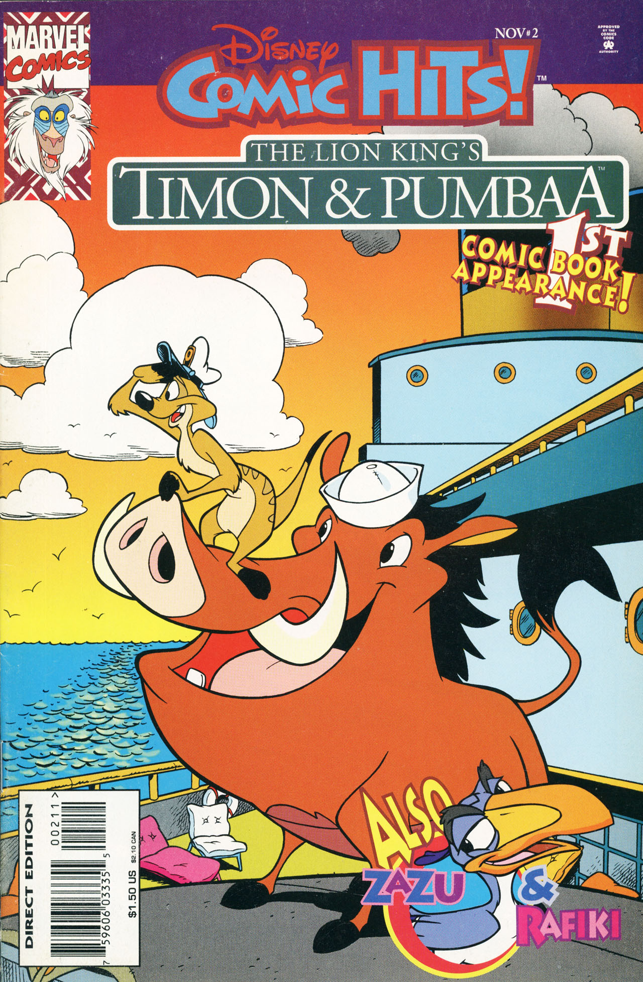 Read online Disney Comic Hits comic -  Issue #2 - 1