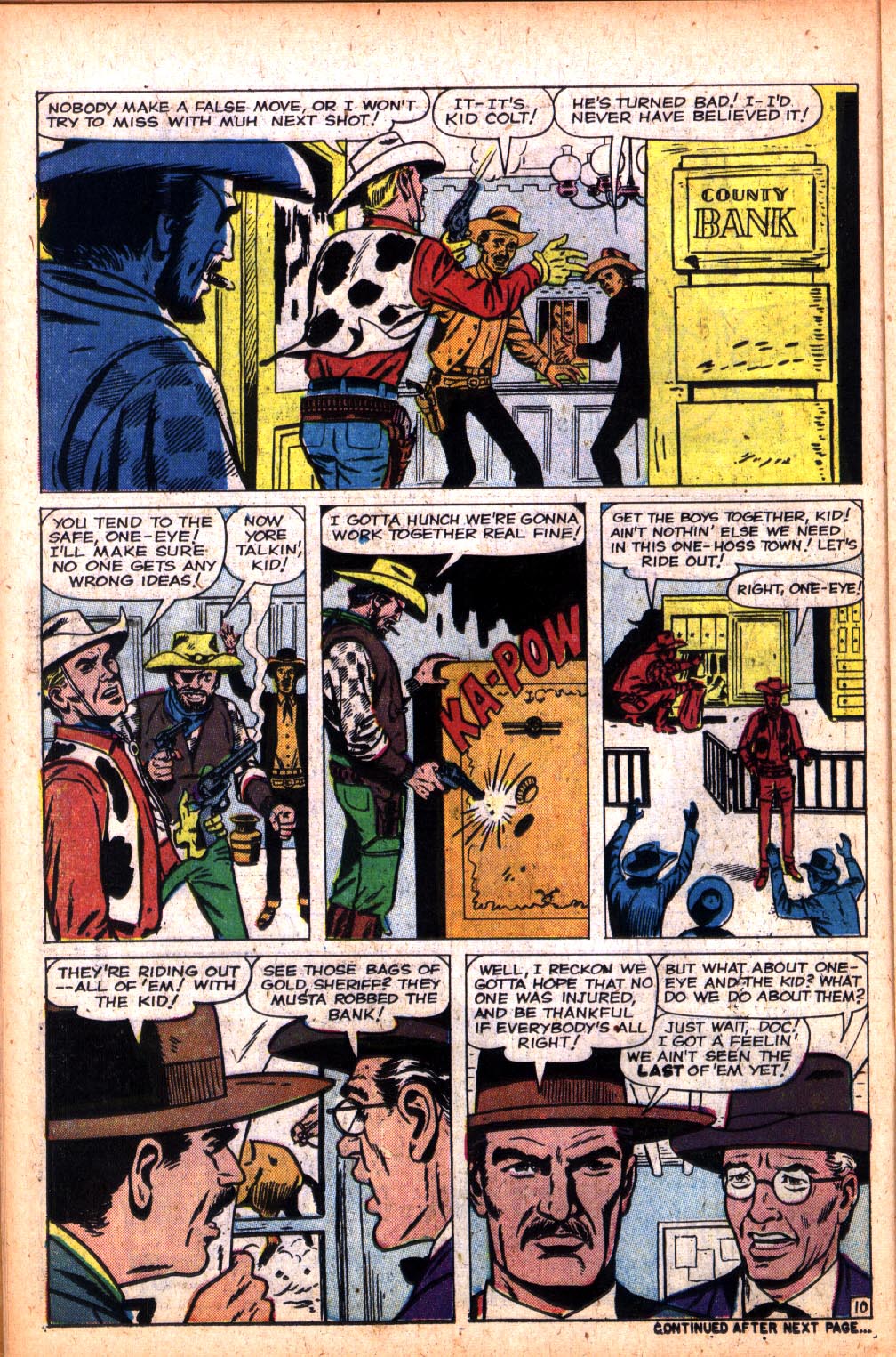 Read online Kid Colt Outlaw comic -  Issue #95 - 14