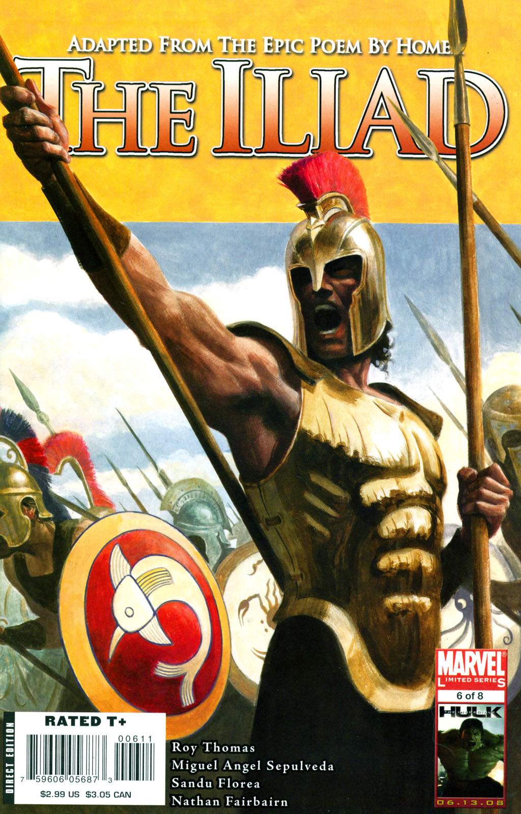 Read online The Iliad comic -  Issue #6 - 1